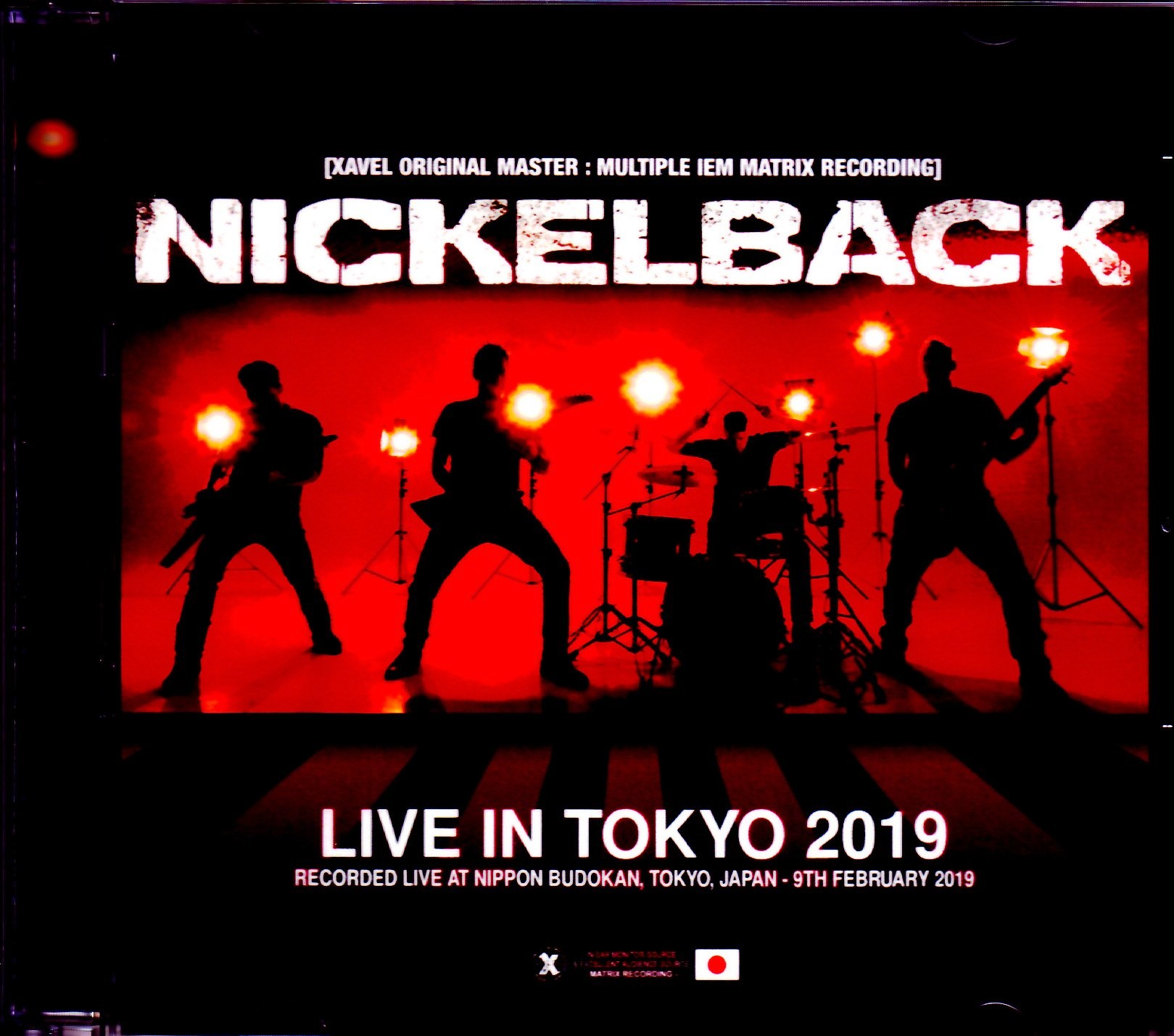 Nickelback ニッケルバック/Tokyo,Japan 2019 IEM Matrix Ver.