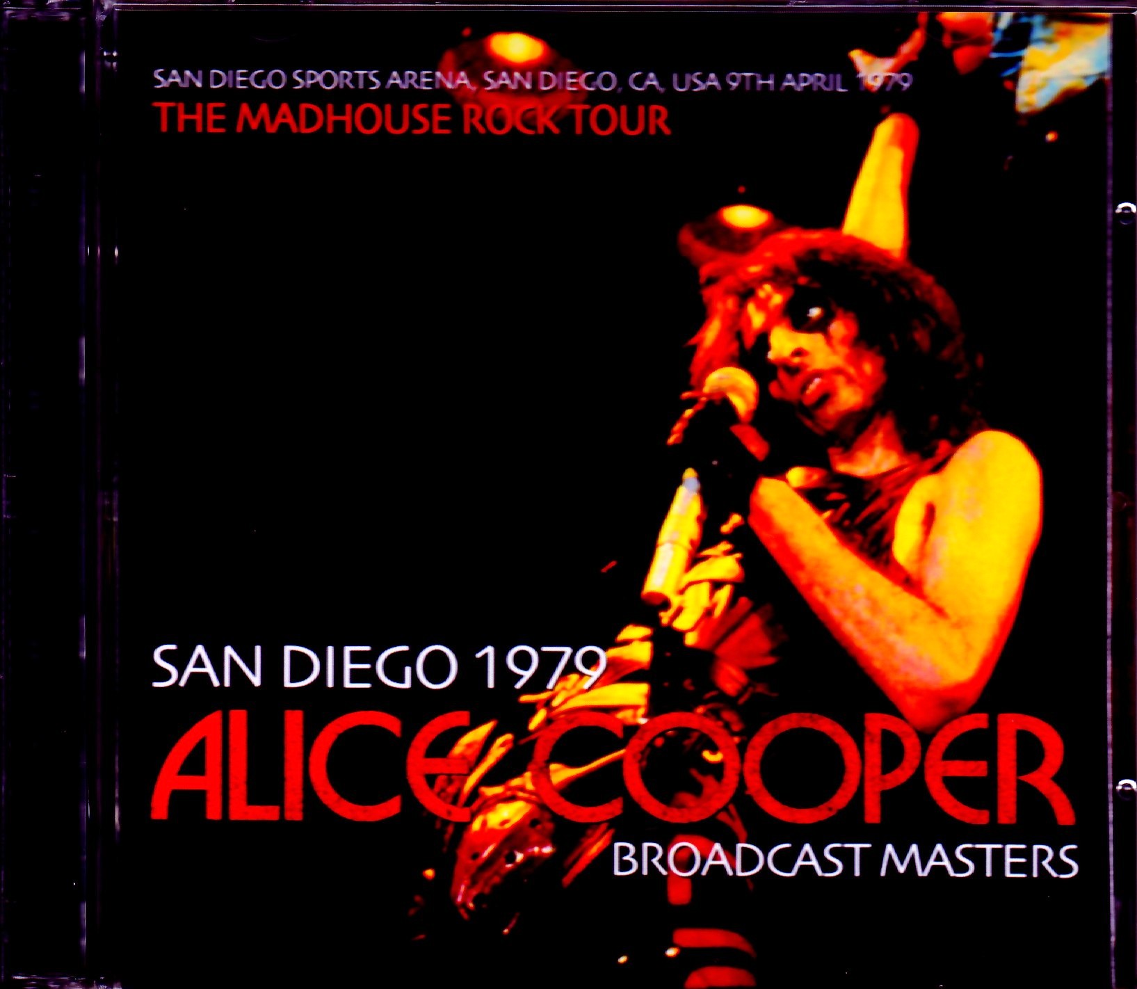 Alice Cooper アリス・クーパー/CA,USA 1979 Broadcast Masters