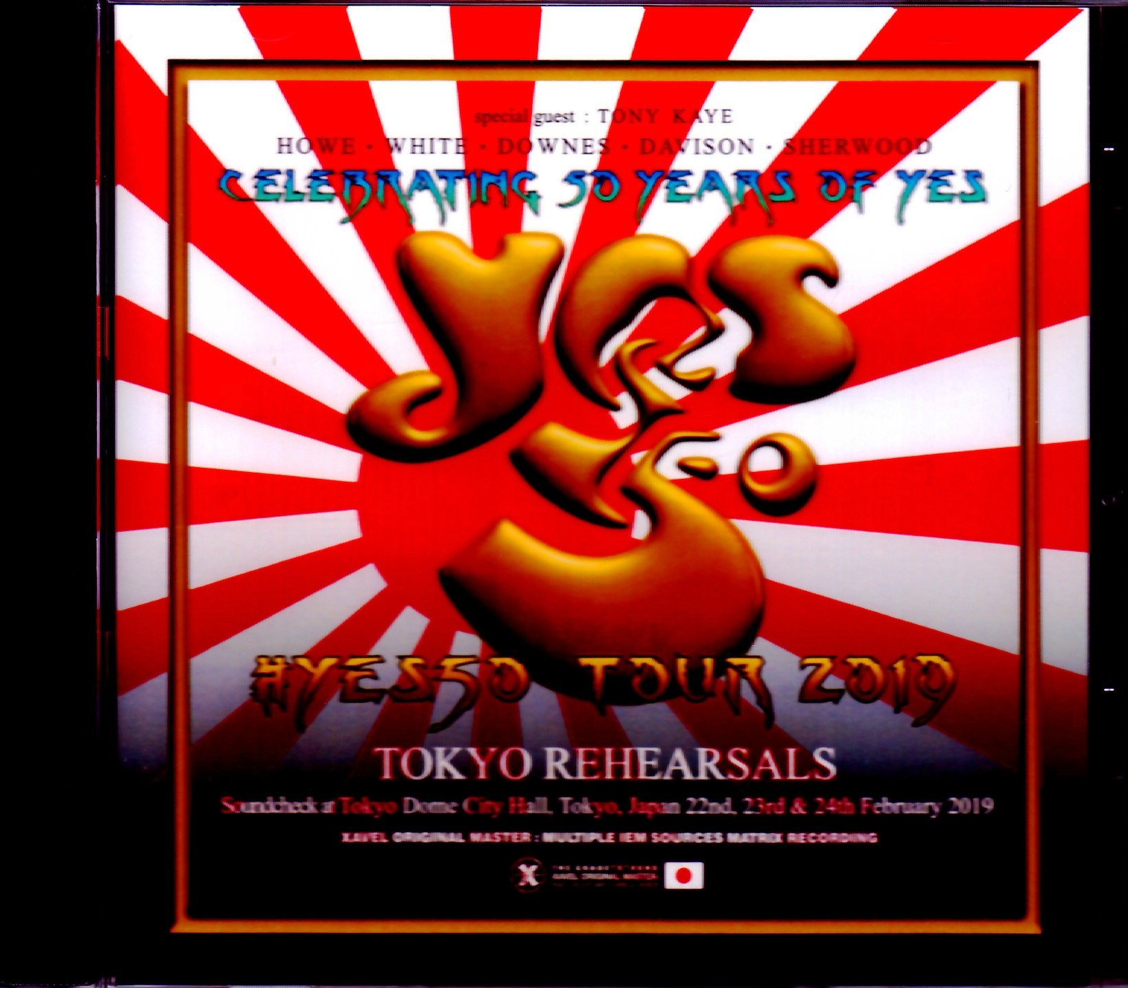 Yes イエス/Tokyo,Japan 2019 Rehearsals