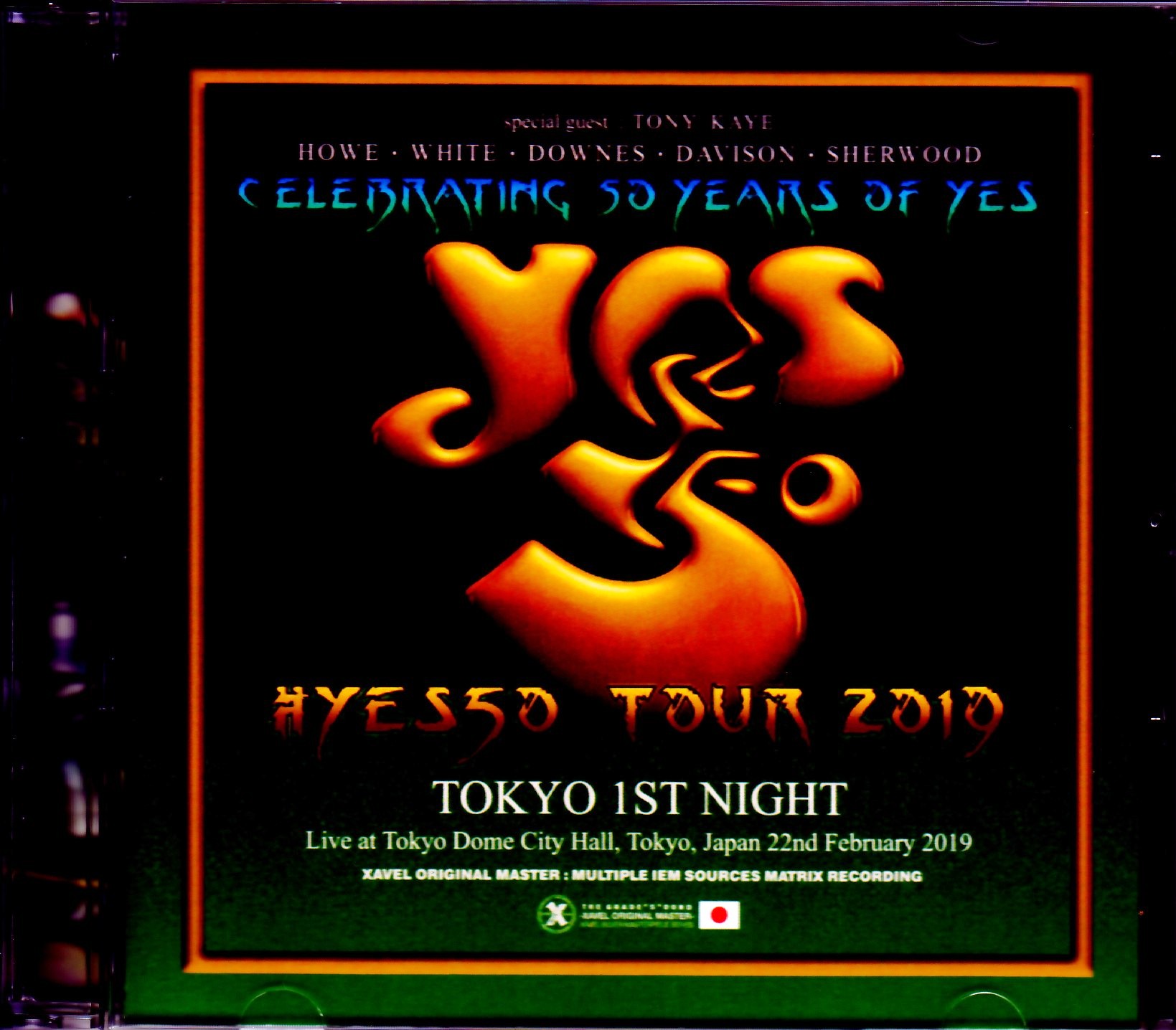 Yes イエス/Tokyo,Japan 2.22.2019 IEM Matrix S & V Ver.