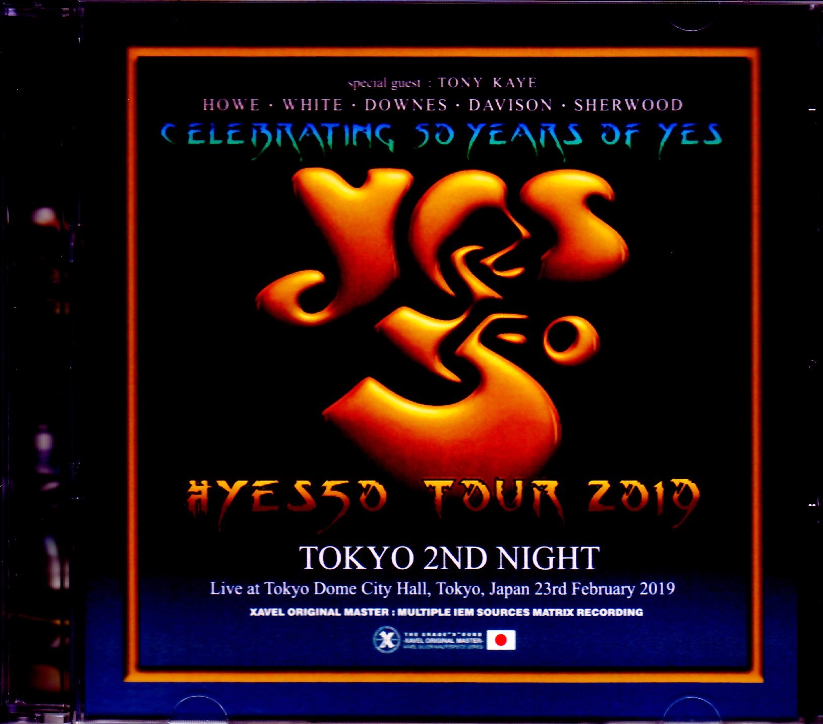 Yes イエス/Tokyo,Japan 2.23.2019 IEM Matrix S & V Ver.