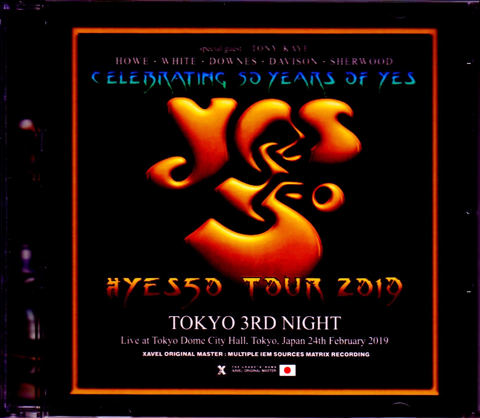 Yes イエス/Tokyo,Japan 2.24.2019 IEM Matrix S & V Ver.