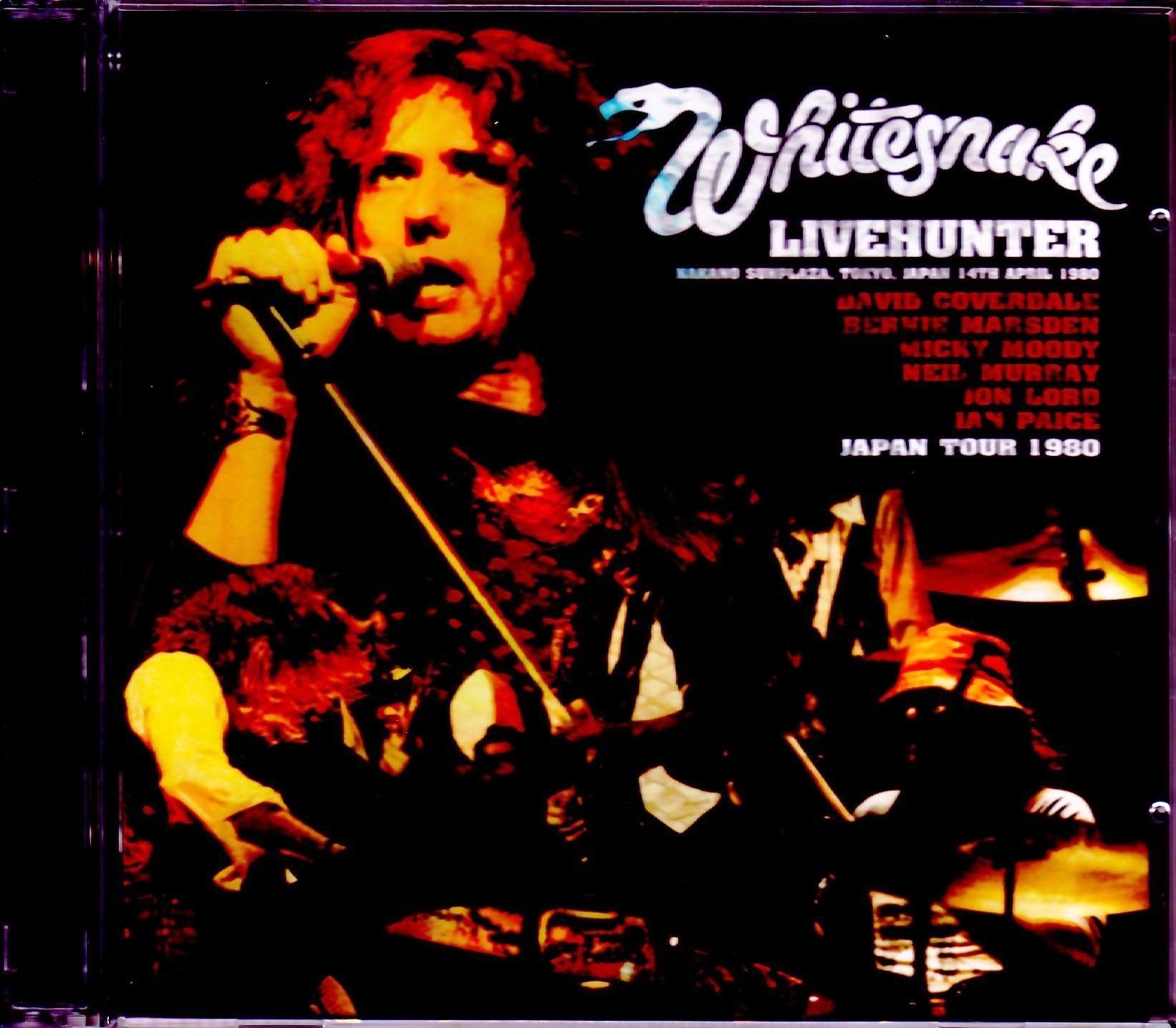 Whitesnake ホワイトスネイク/Tokyo,Japan 4.14.1980