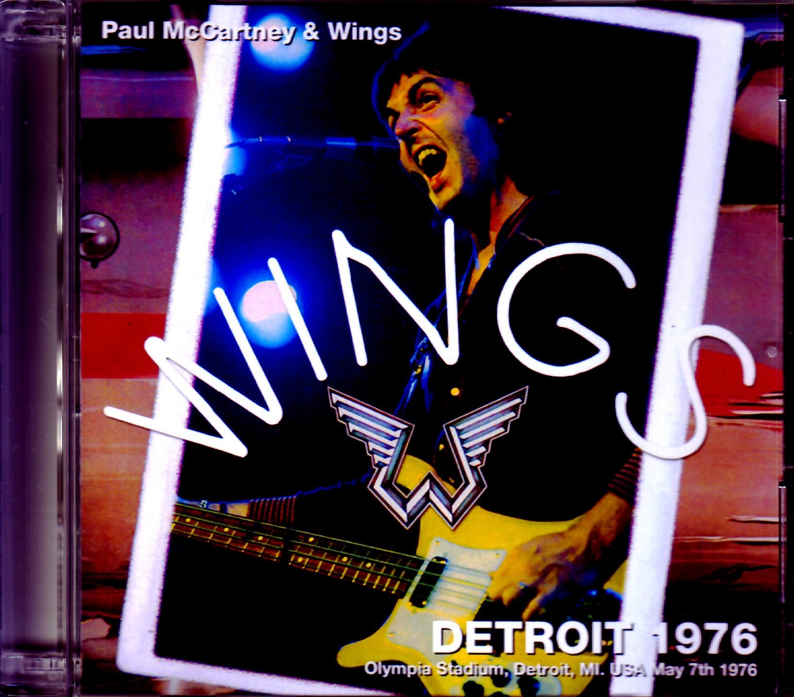 Paul McCartney,Wings ポール・マッカートニー ウイングス/MI,USA 1976