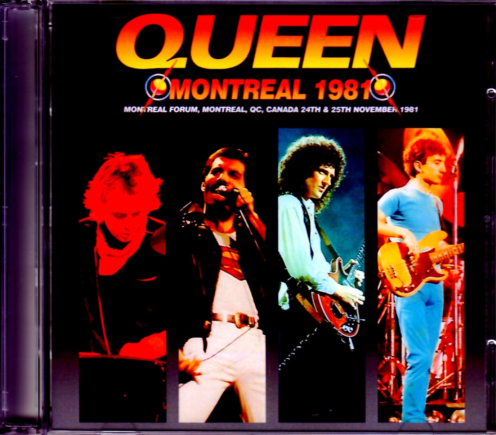 Queen クィーン/Canada 1981 Corrected Running Order