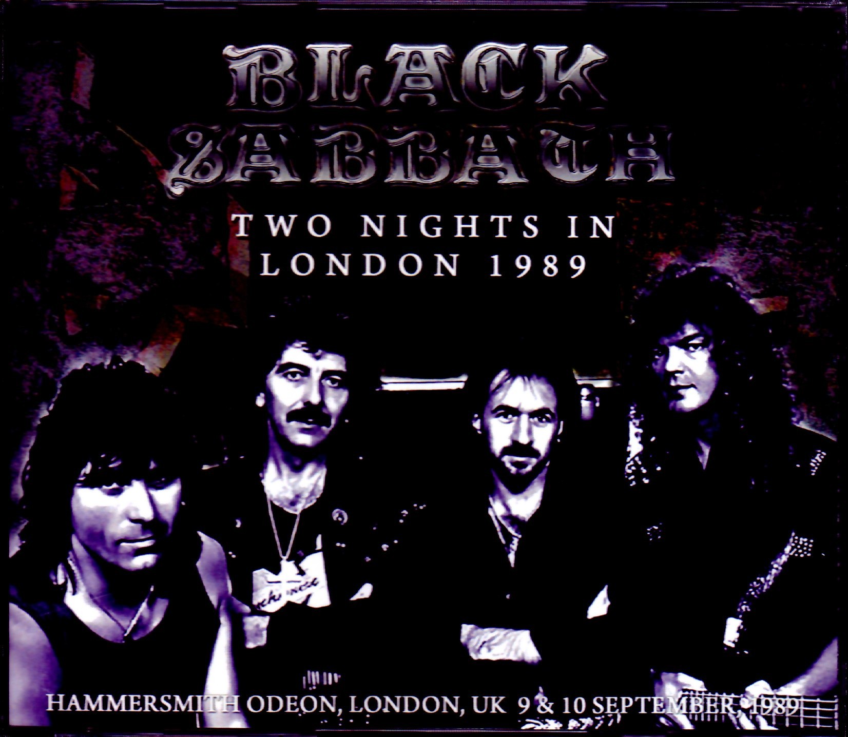 Black Sabbath ブラック・サバス/London,UK 1989 2 Days Complete