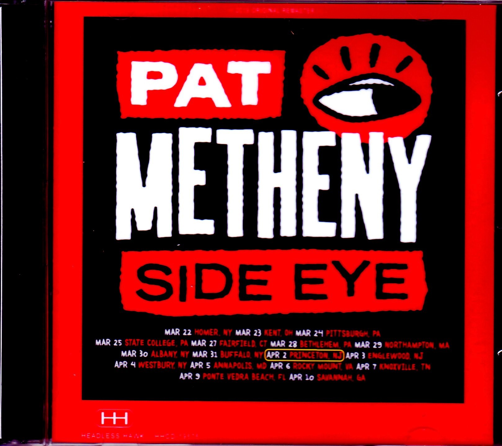 Pat Metheny Side Eye パット・メセニー/NJ,USA 2019