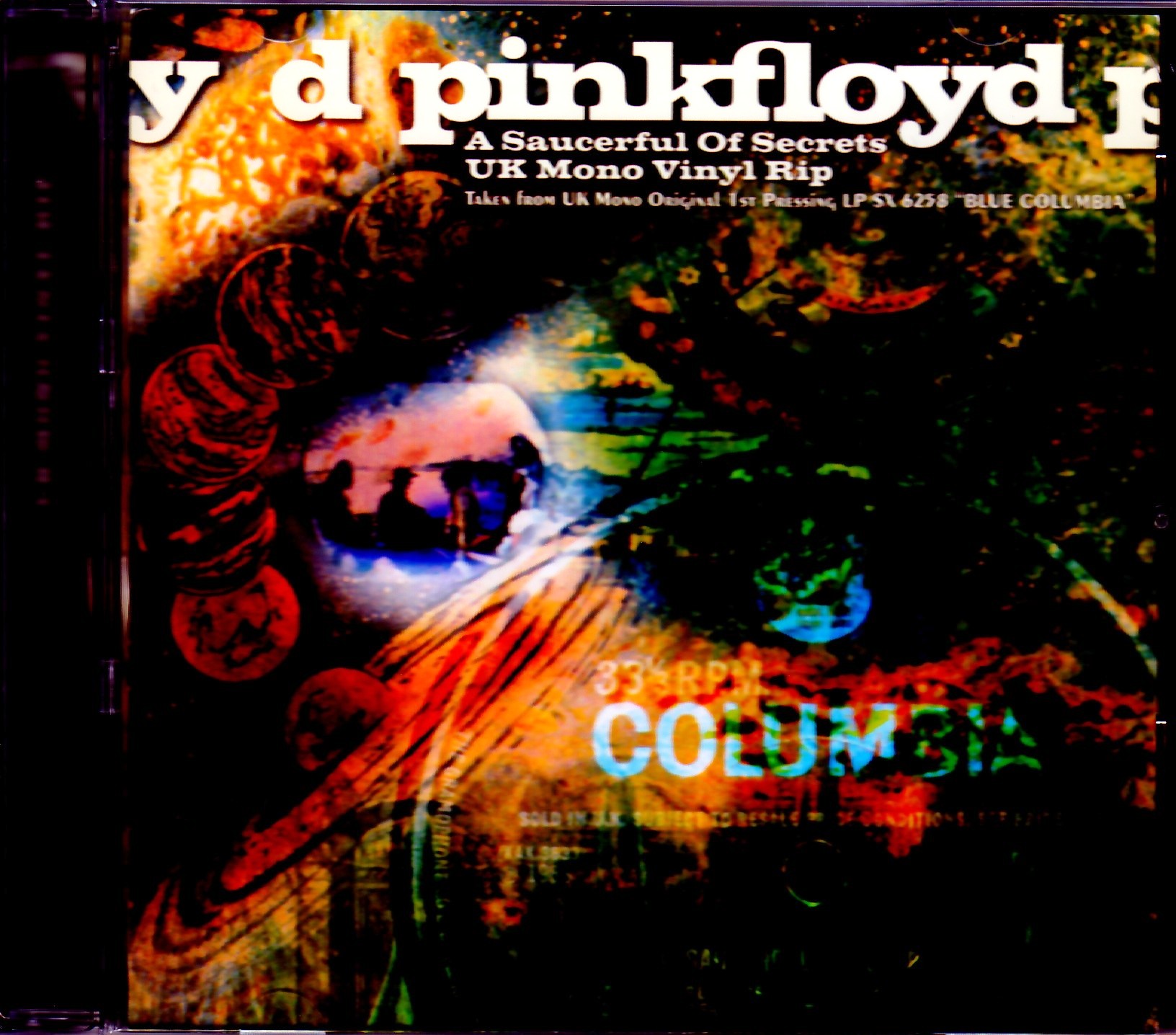 Pink Floyd ピンク・フロイドA Sauceful of Secrets UK Mono Original 1st Pressing LP Ver