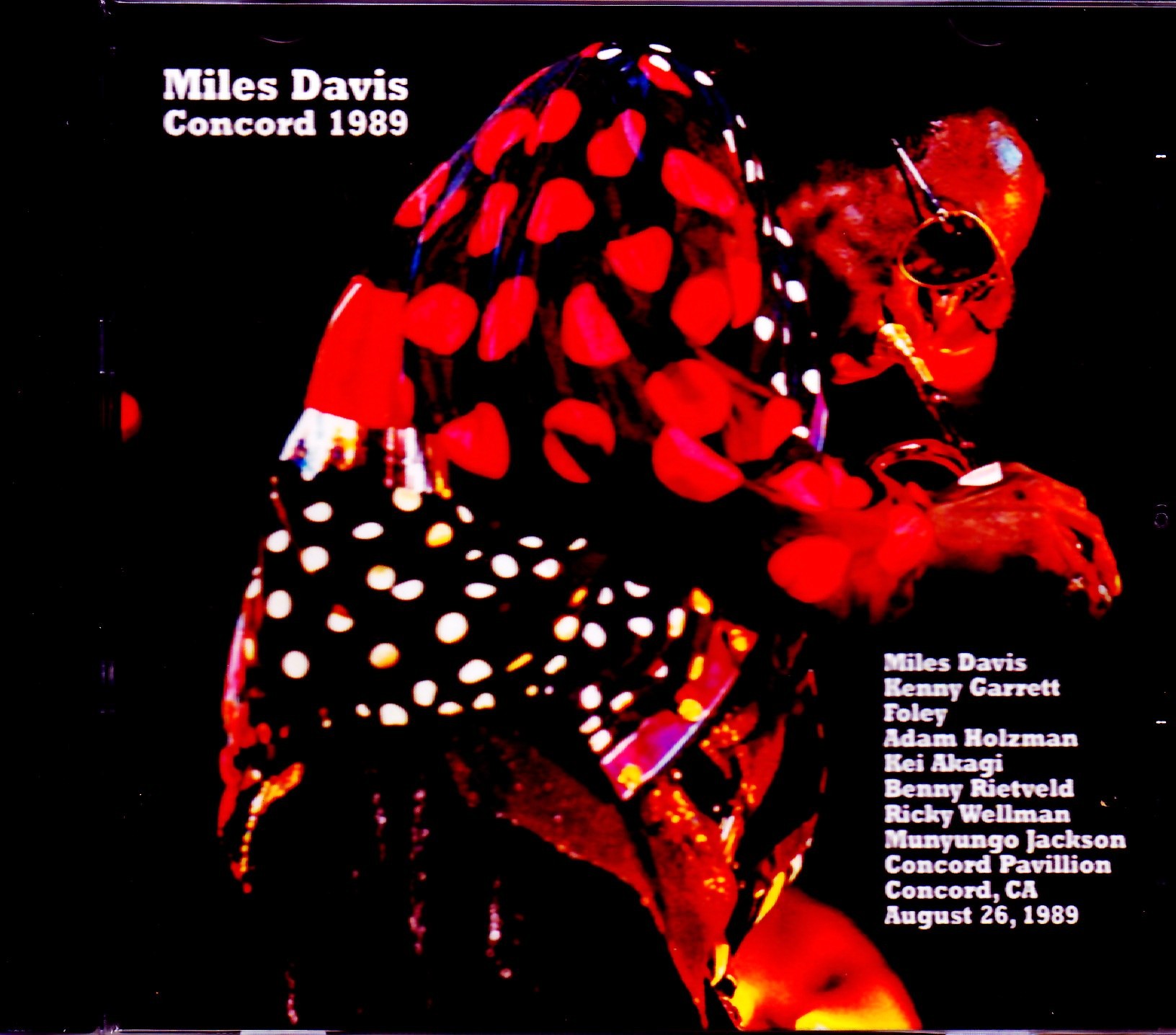Miles Davis,Kenny Garrett マイルス・デイビス/CA,USA 1989