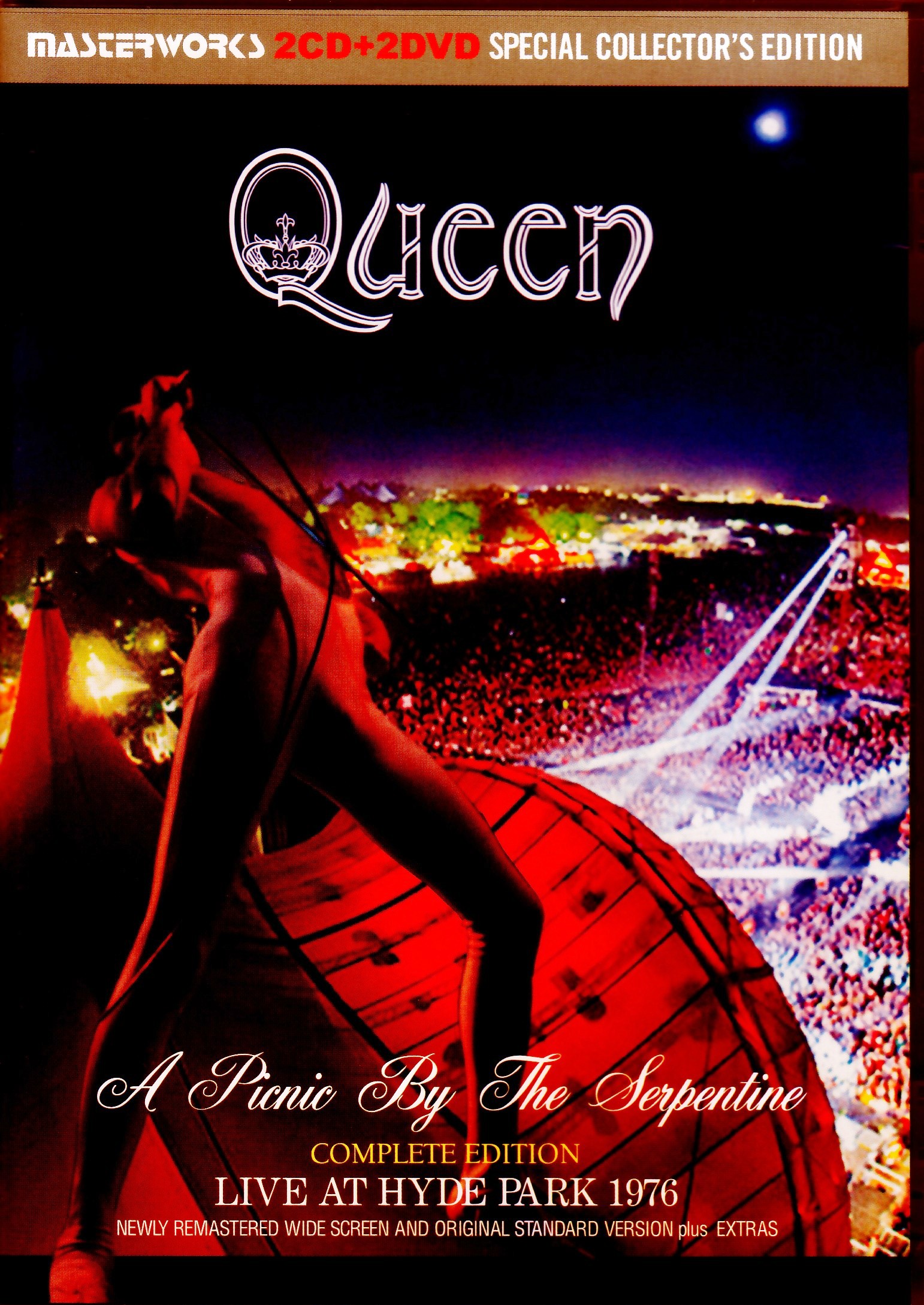 Queen クィーン/London,UK 1976 Newly Remastered 2 Screens & Extras