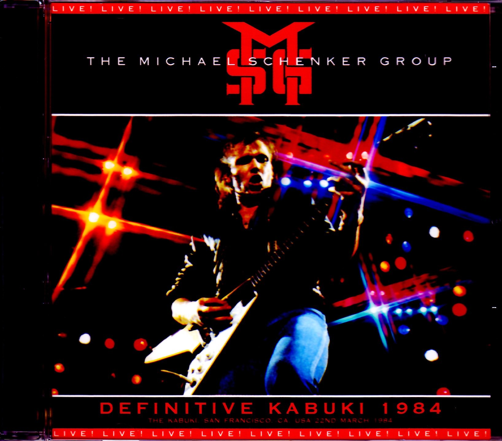 Michael Schenker Group マイケル・シェンカー/CA,USA 1984