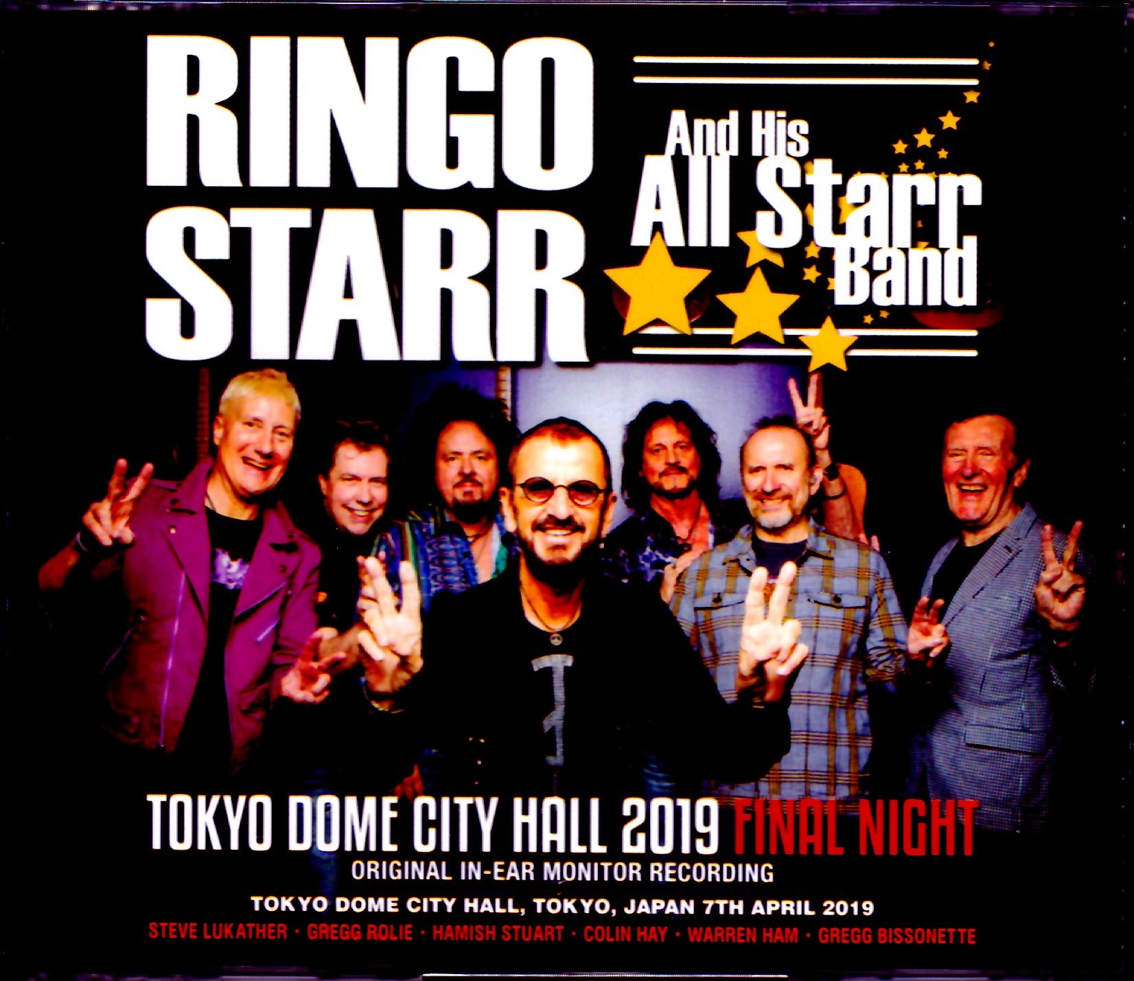 Ringo Starr and His All Starr Band リンゴ・スター/Tokyo,Japan 4.7.2019 & SC IEM Matrix Ver.