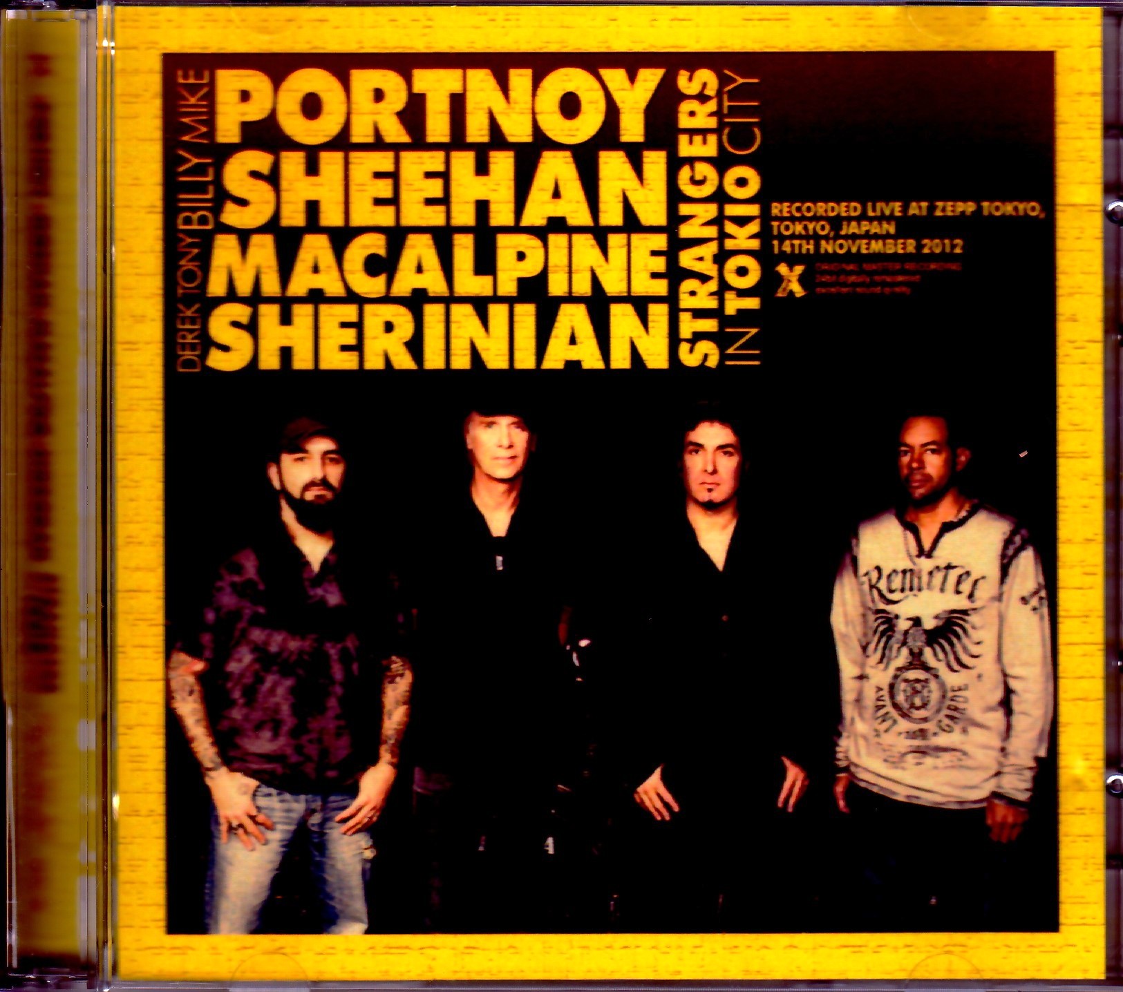 Mike Portnoy,Billy Sheehan,Tony MacAlpine,Derek Sherinian/Tokyo,Japan 2012