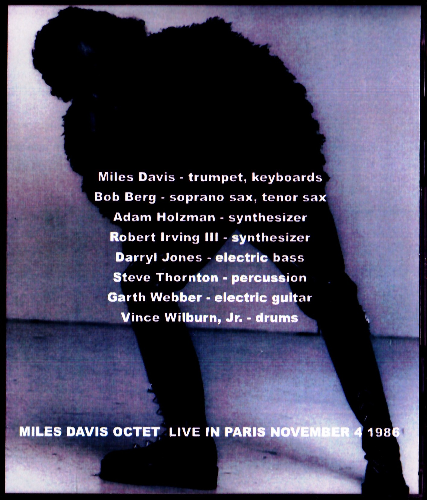 Miles Davis マイルス・デイビス/France 1986