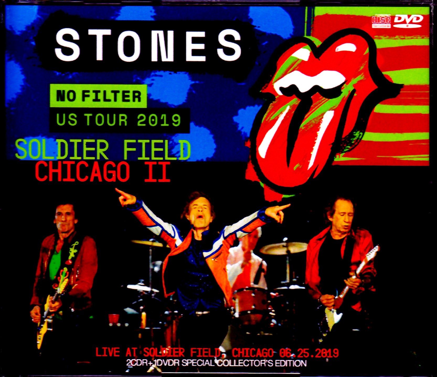 Rolling Stones ローリング・ストーンズ/IL,USA 6.25.2019 S & V