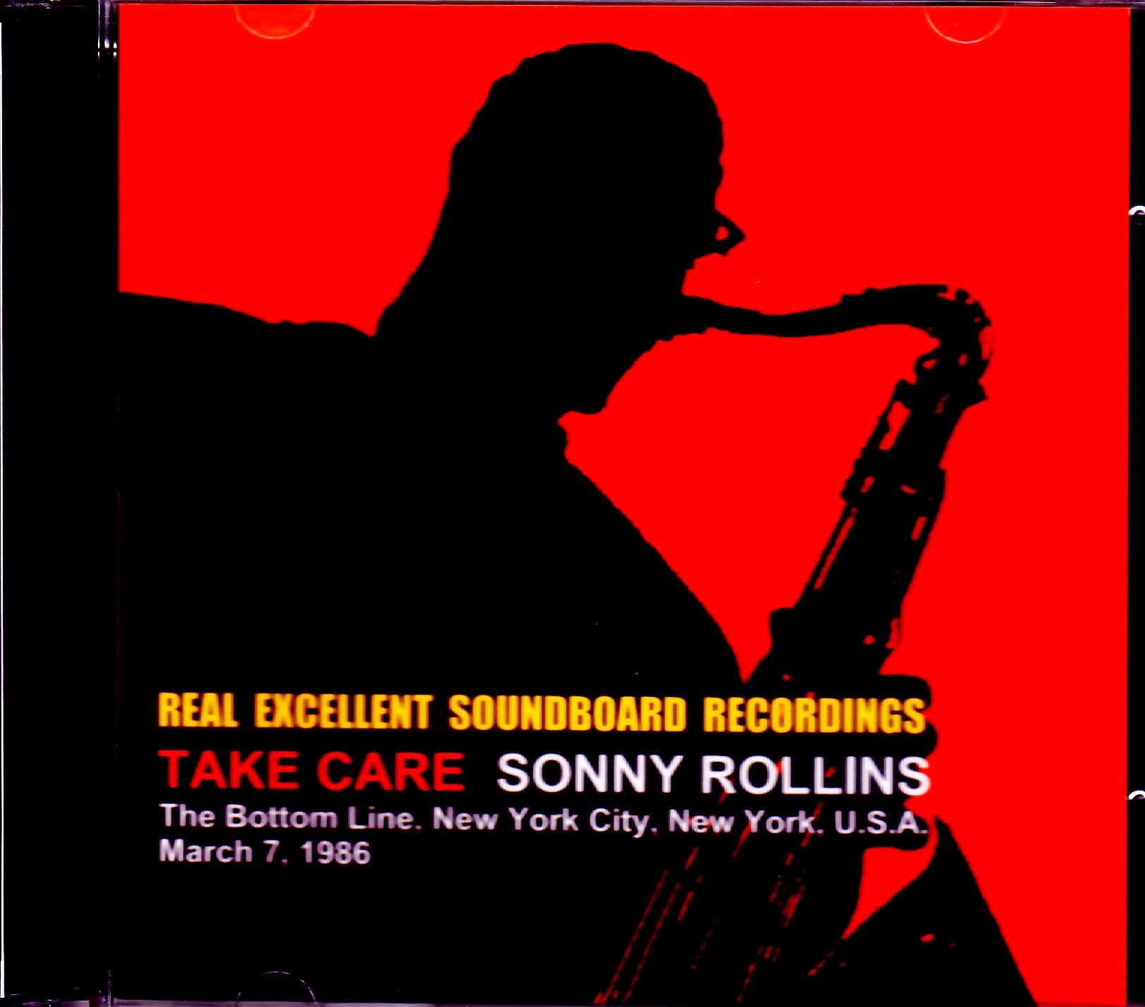 Sonny Rollins ソニー・ロリンズ/NY,USA 1986 & more