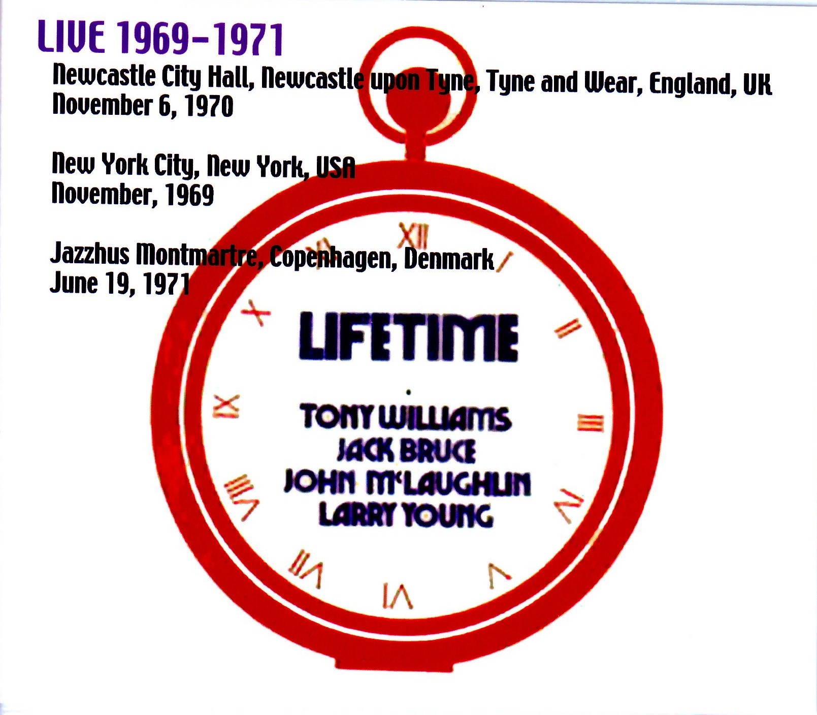 Tony Williams Lifetime トニー・ウィリアムス/Live Collection 1969-1970