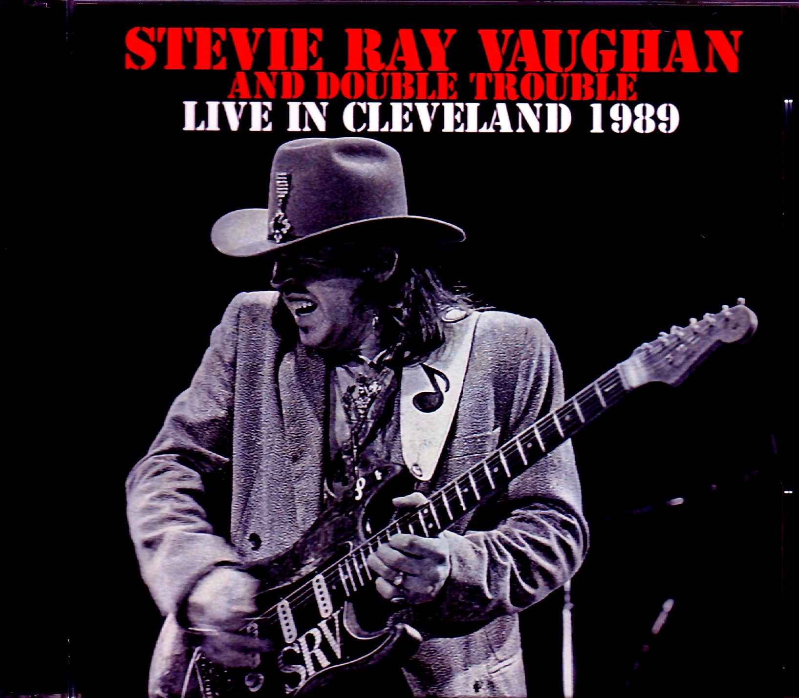☆ モノクロポスター スティービーレイヴォーン/STEVIE RAY