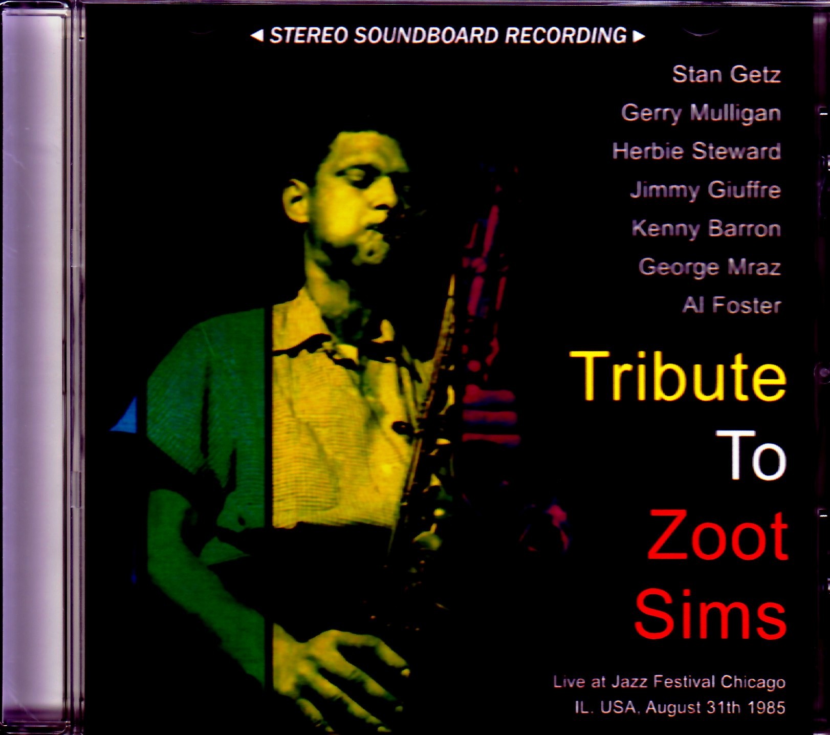 Various Artists Stan Getz,Gerry Mulligan,Kenny Barron/IL,USA 1985