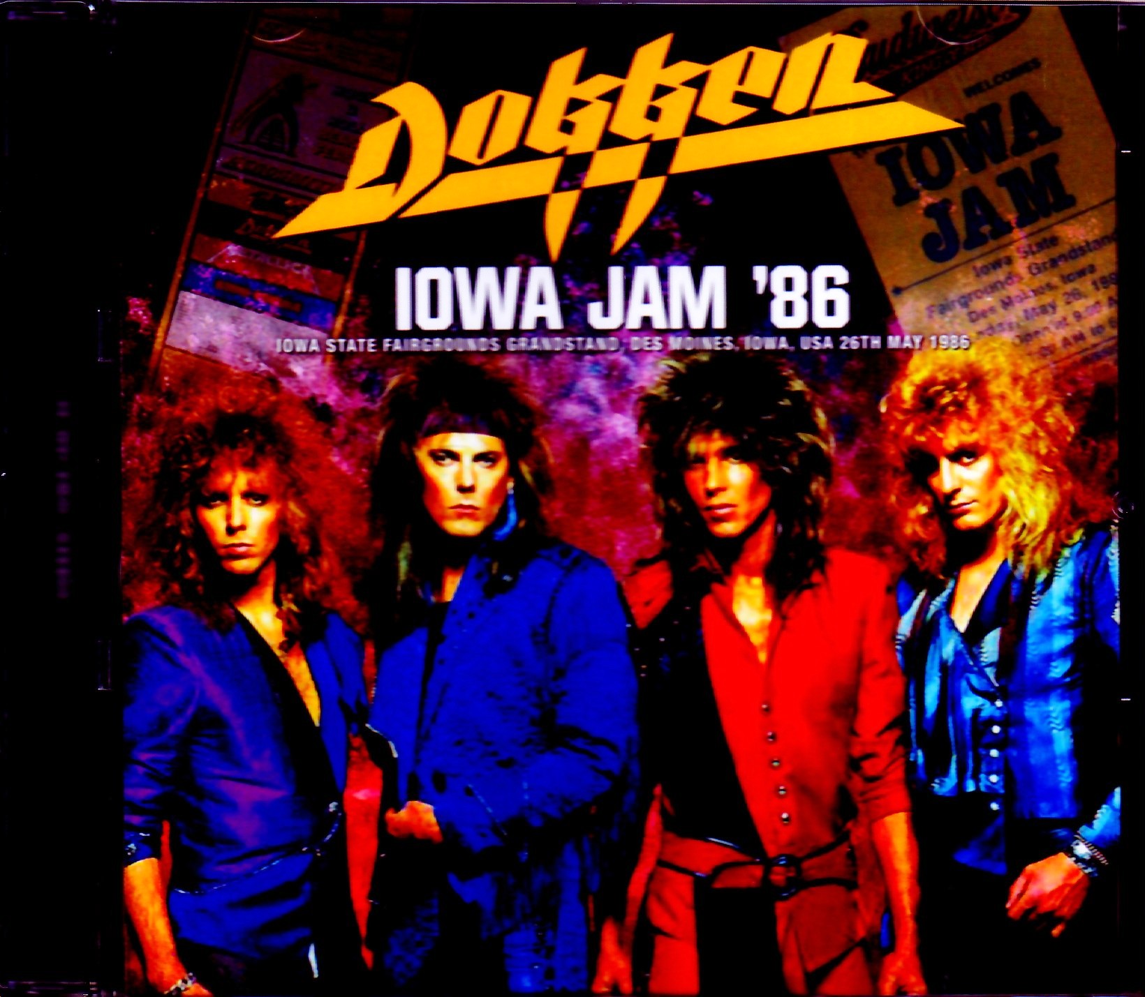 Dokken ドッケン/Iowa,USA 1986