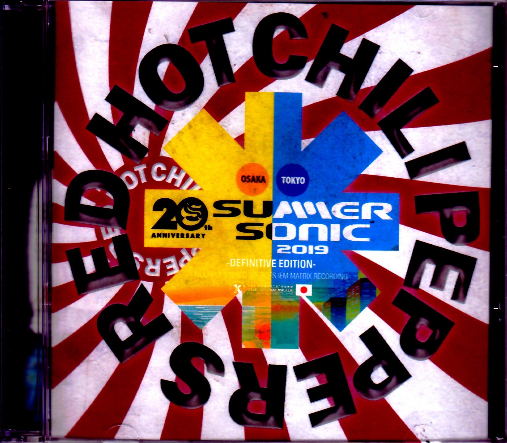 Red Hot Chili peppers レッド・ホット・チリ・ペッパーズ/Osaka & Tokyo,Japan 2019 IEM Matrix Ver.
