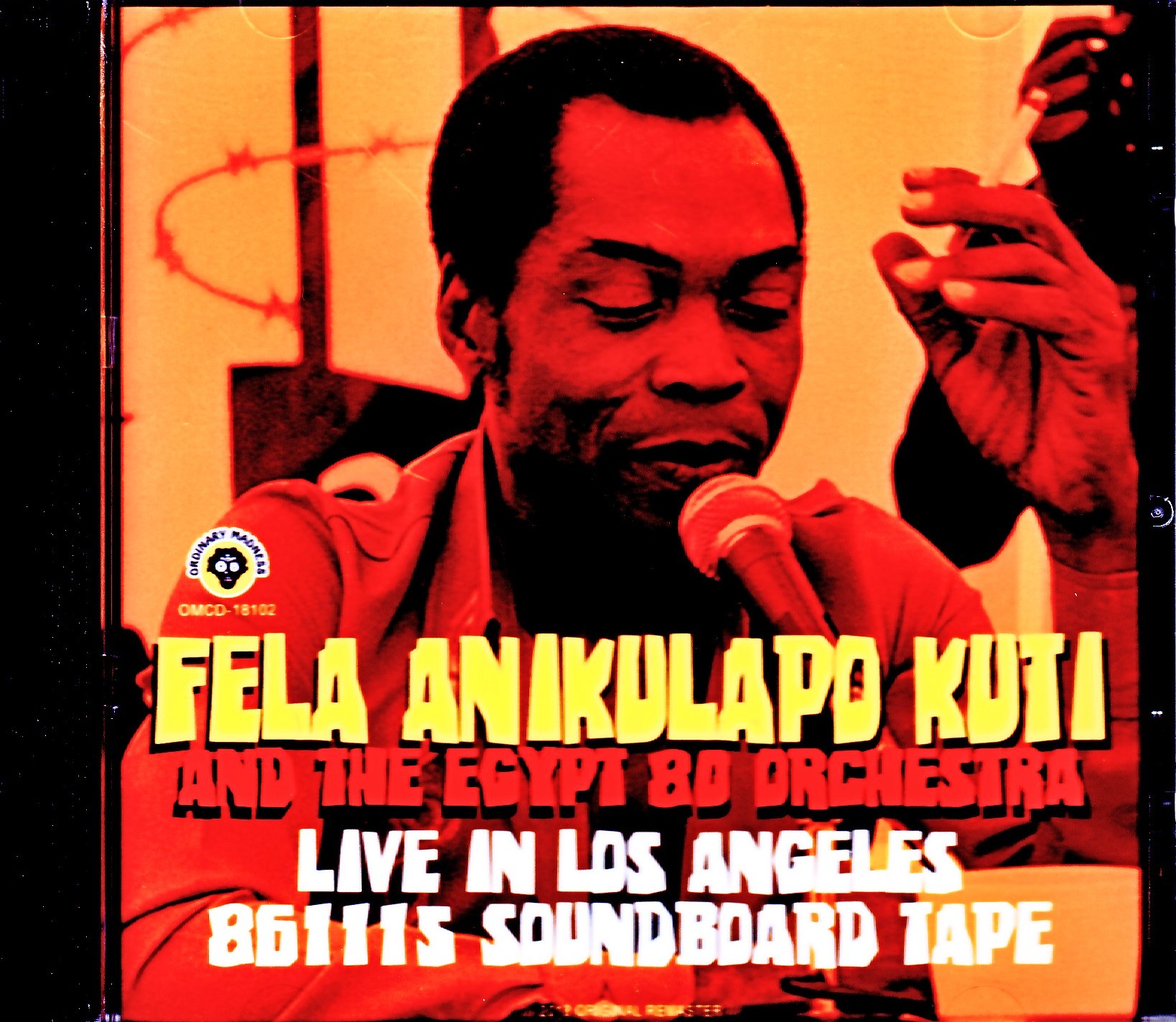 Fela Kuti and the Egypt 80 Orchestra フェラ・クティ/CA,USA 1986
