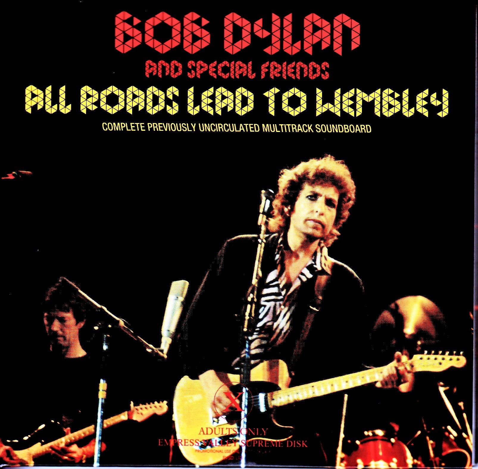 Bob Dylan ボブ・ディラン/London,UK 1984 S & V