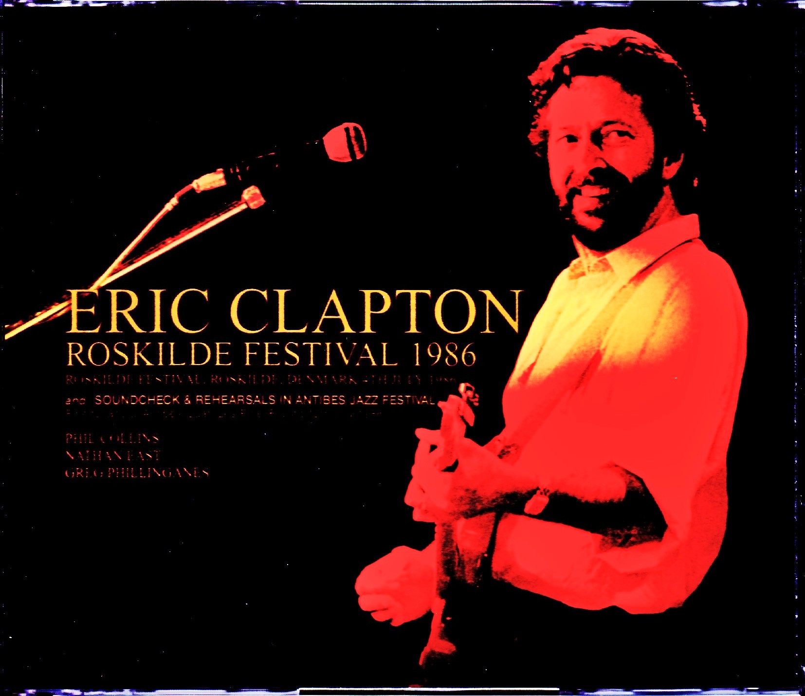 Eric Clapton エリック・クラプトン/Denmark 1986 & SC・Rehearsals