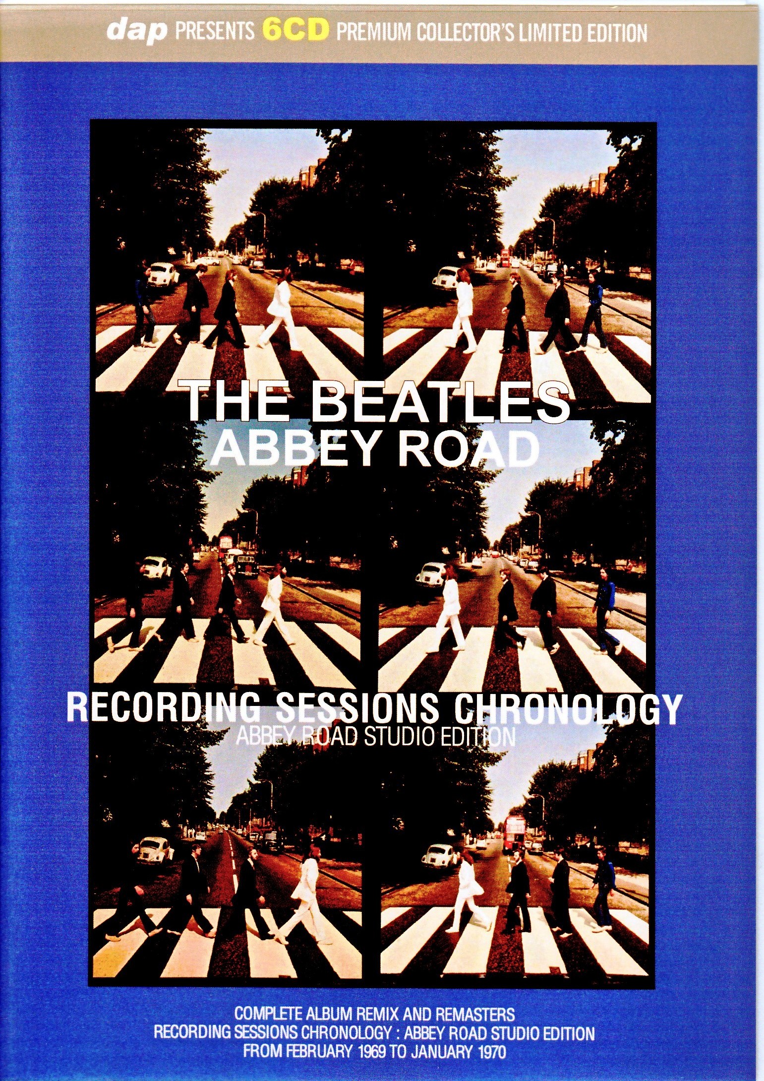 Beatles ビートルズ/Abbey Road Recording Sessions Chronology