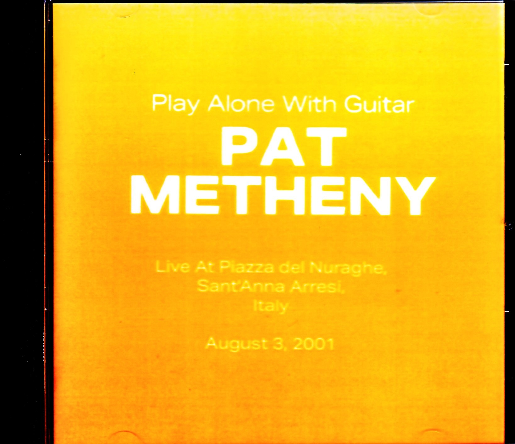 Pat Metheny パット・メセニー/Italy 2001