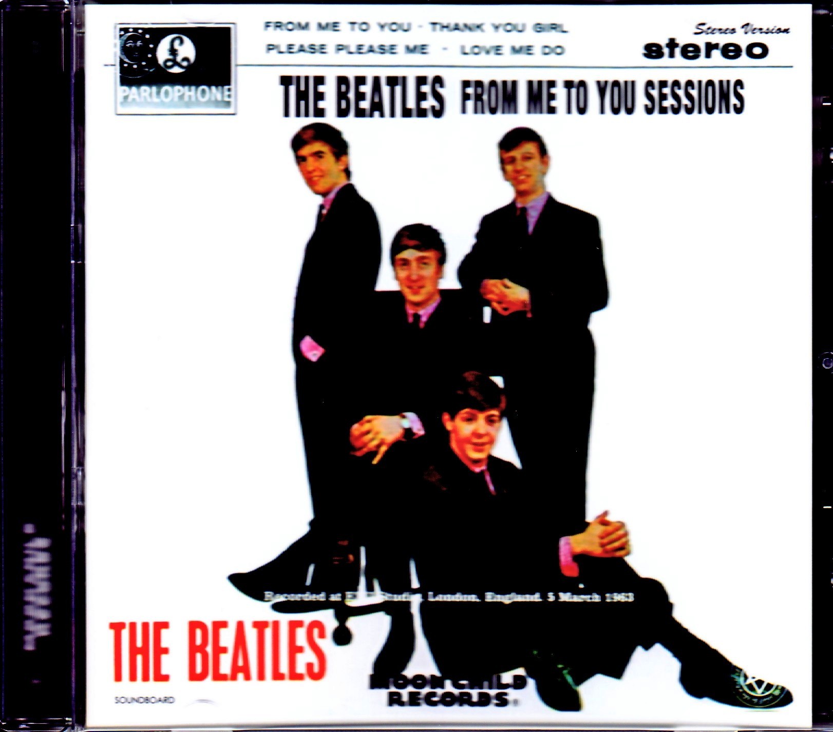 Beatles ビートルズ/From Me to You Sessions London,UK 1963