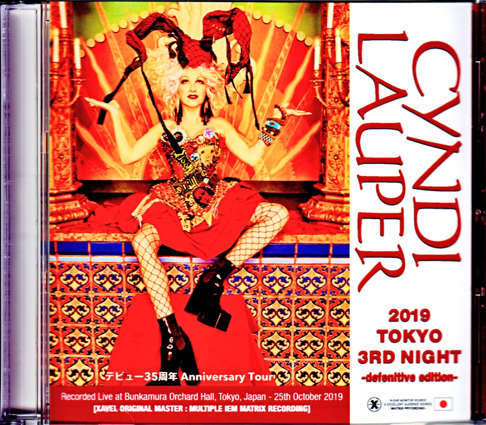 Cyndi Lauper シンディー・ローパー/Tokyo,Japan 10.25.2019 IEM Matrix Ver.