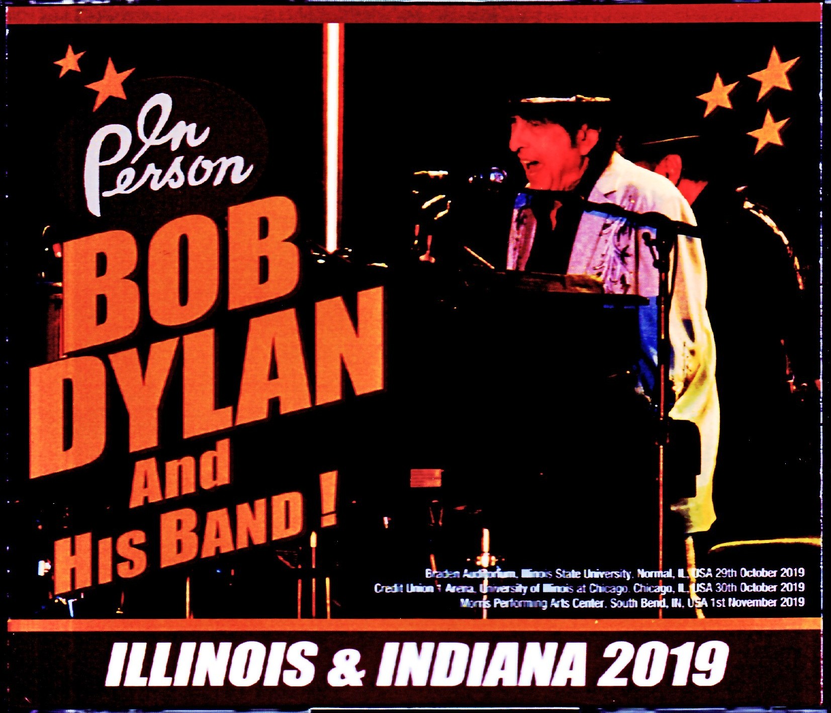Bob Dylan ボブ・ディラン/IL,USA 2019 2 Days & more