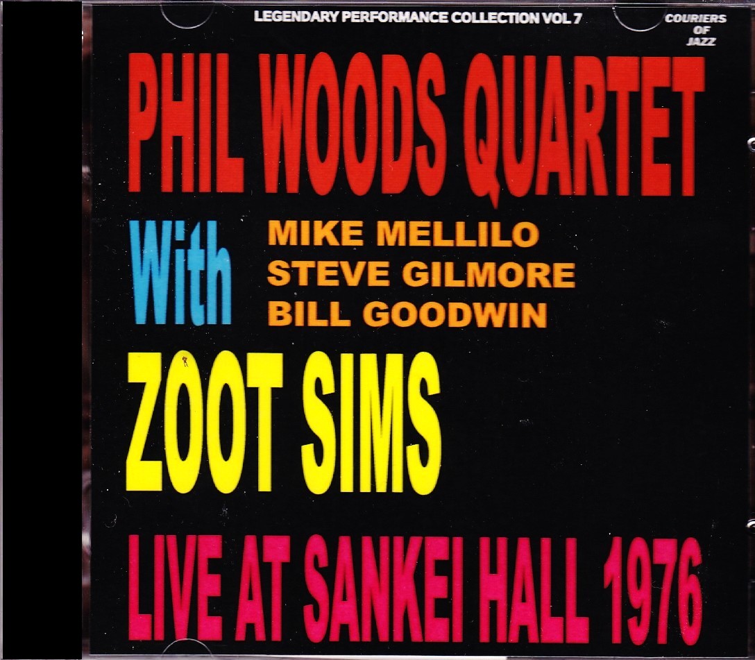 Phil Woods Quartet,Zoot Sims フィル・ウィズ ズート・シムズ/Osaka,Japan 1976