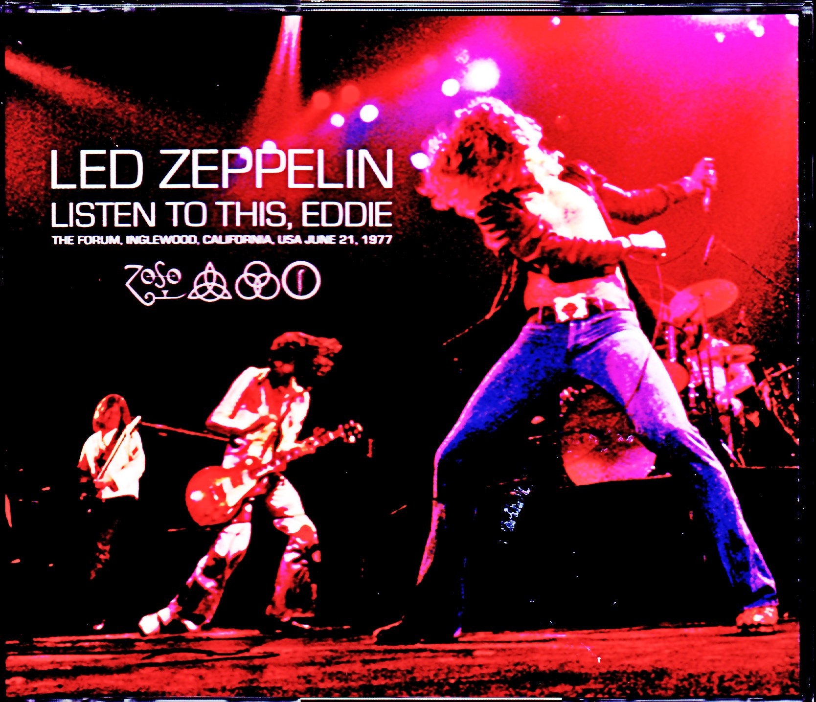 Led Zeppelin レッド・ツェッペリン/CA,USA 6.21.1977 Compensation Source 3Ver