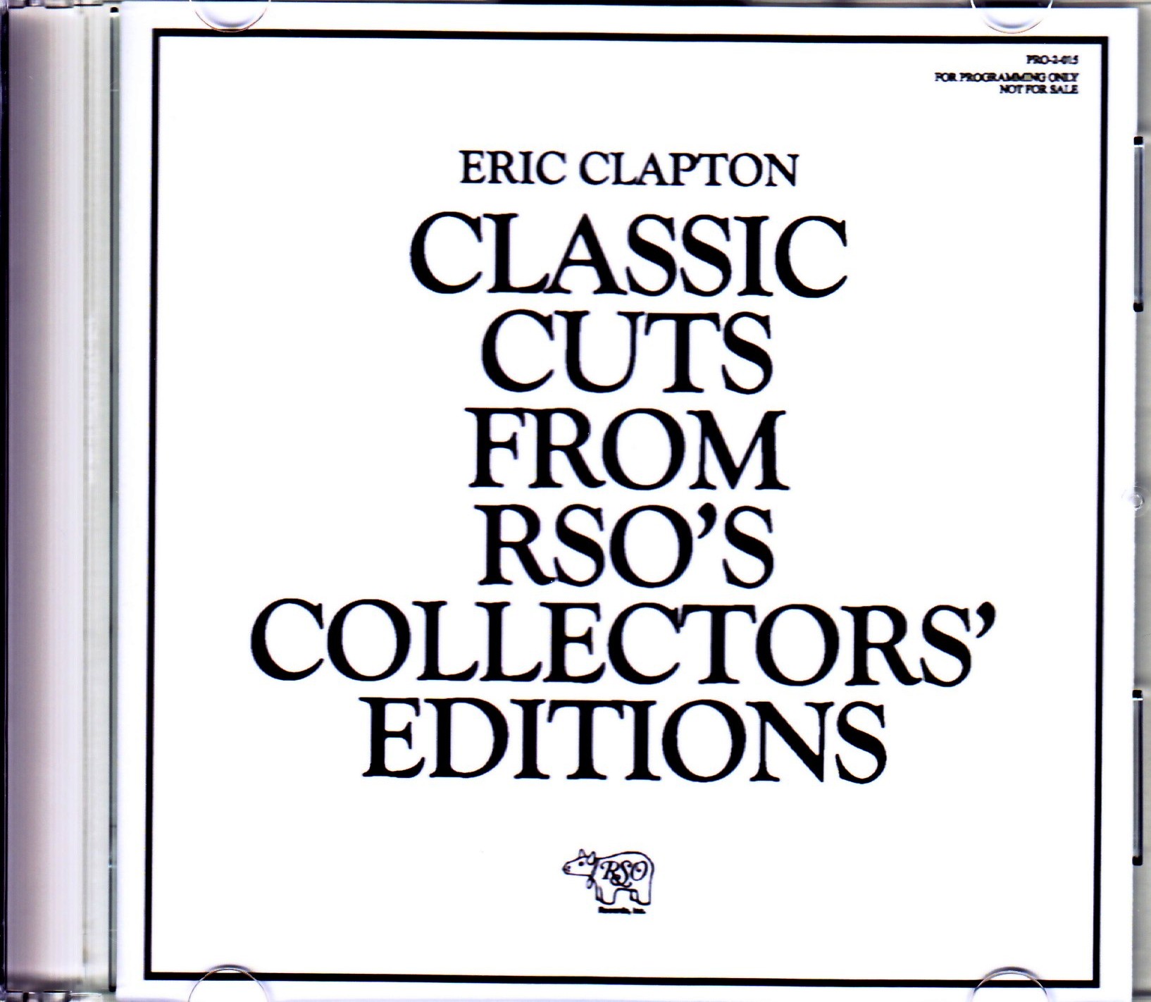 Eric Clapton エリック・クラプトン/Classic Cuts US Promo LP Ver.