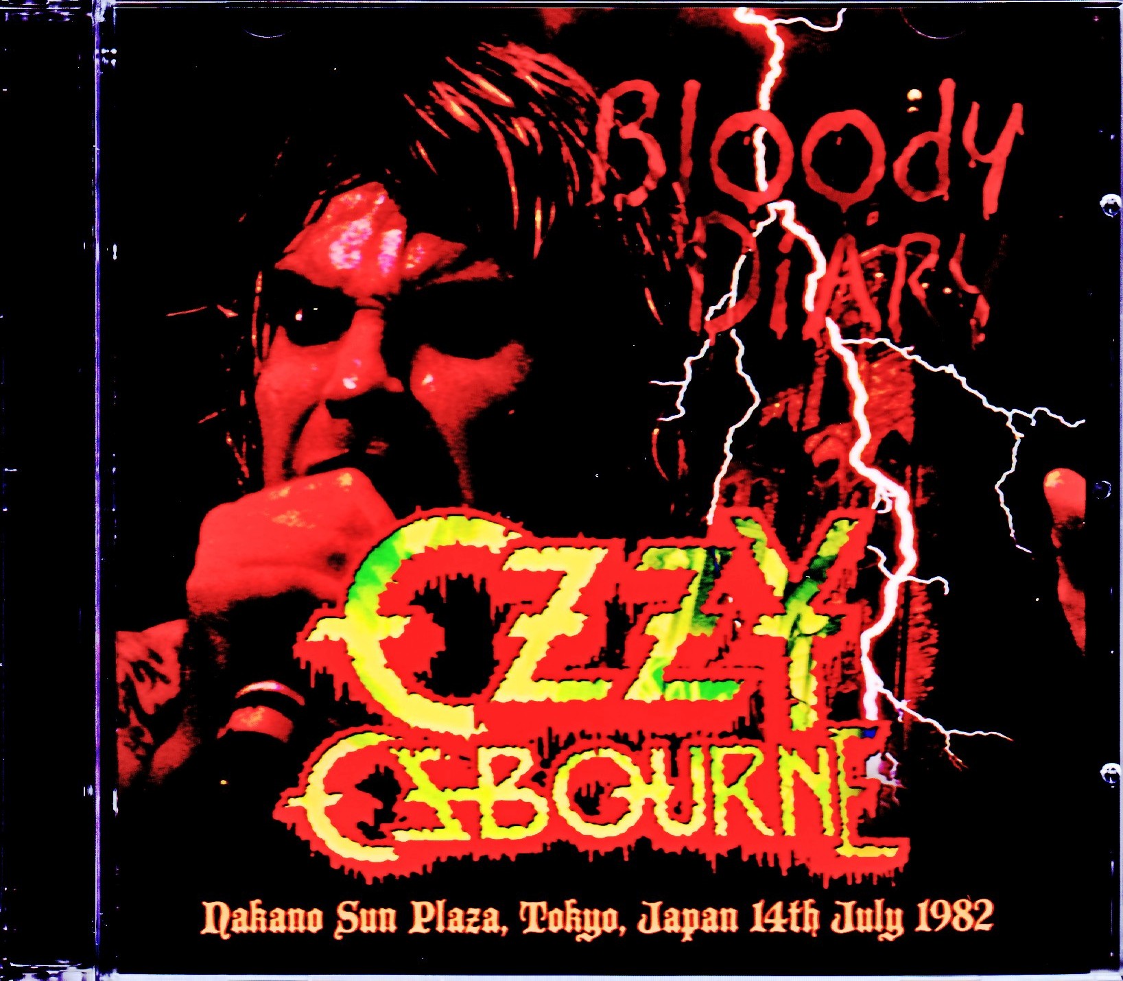 Ozzy Osbourne オジー・オズボーン/Tokyo,Japan 7.14.1982