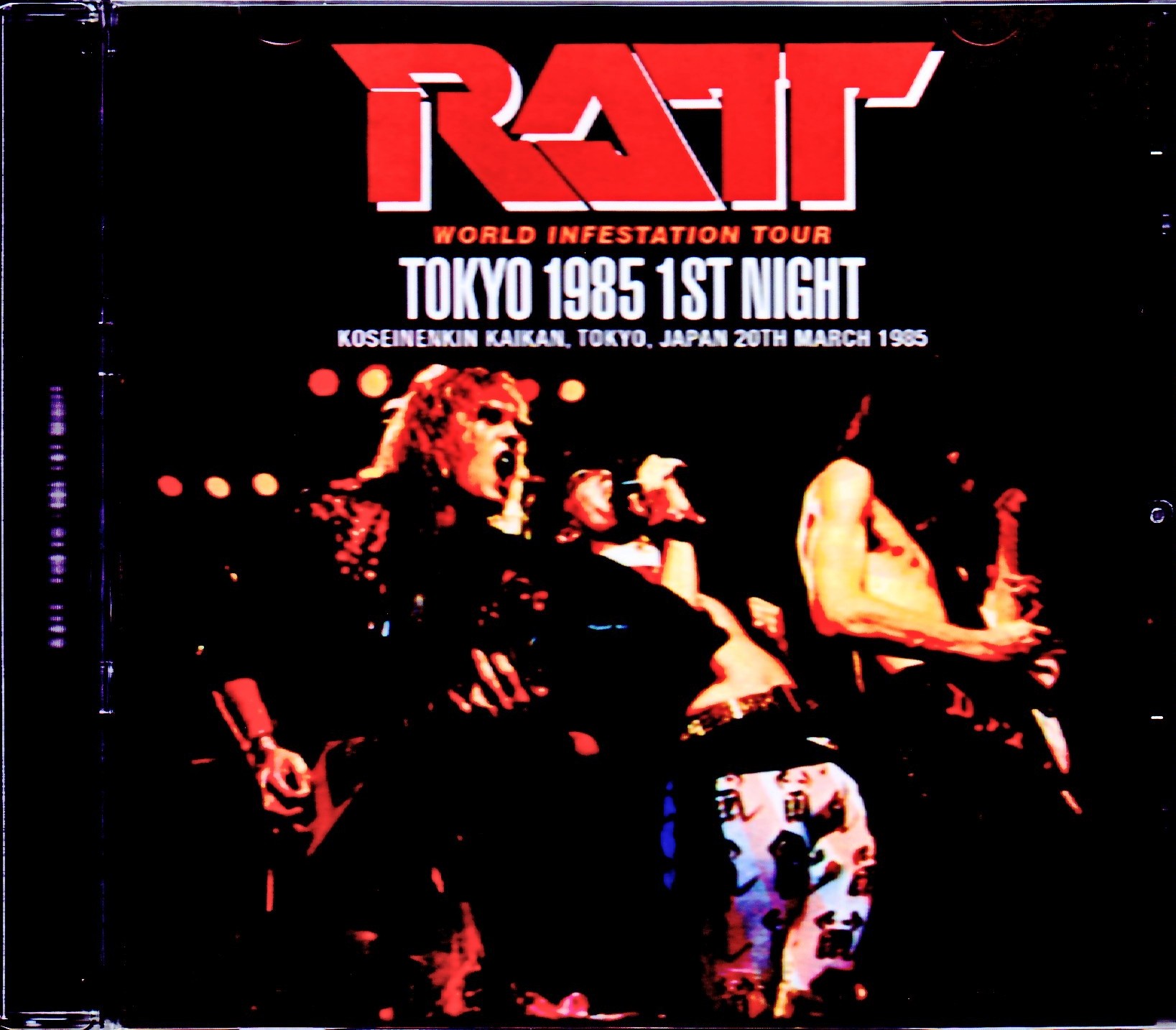 Ratt ラット/Tokyo,Japan 3.20.1985