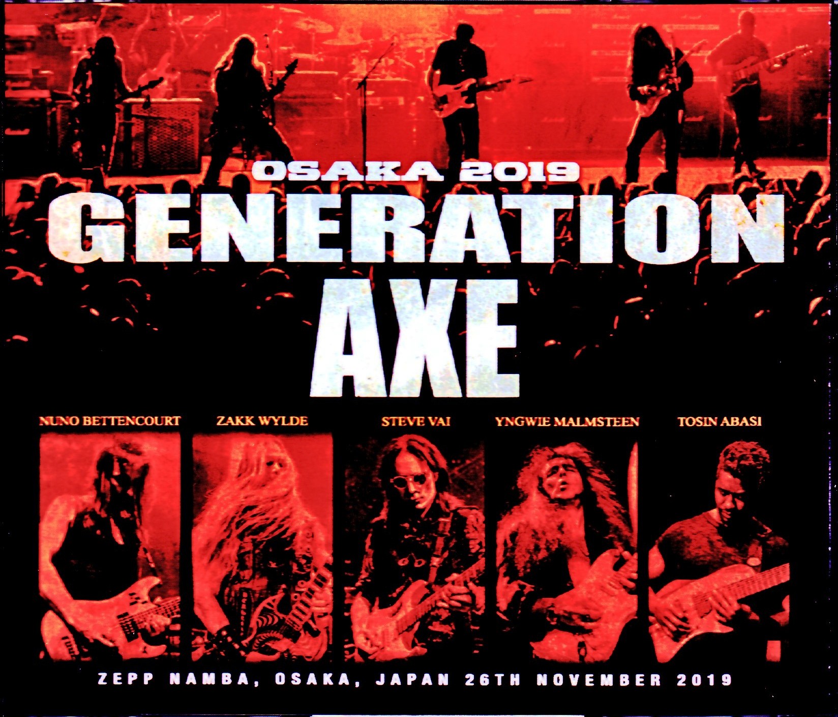 Generation Axe ゼネレーション・アックス/Osaka,Japan 2019