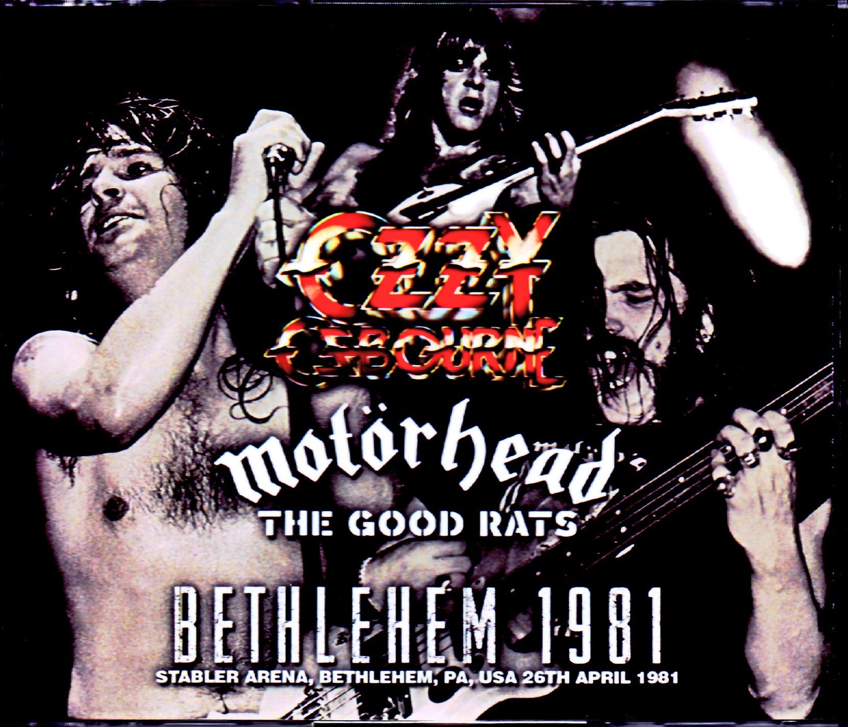 Ozzy Osbourne,Motorhead,Good Rats オジー・オズボーン モーターヘッド/PA,USA 1981