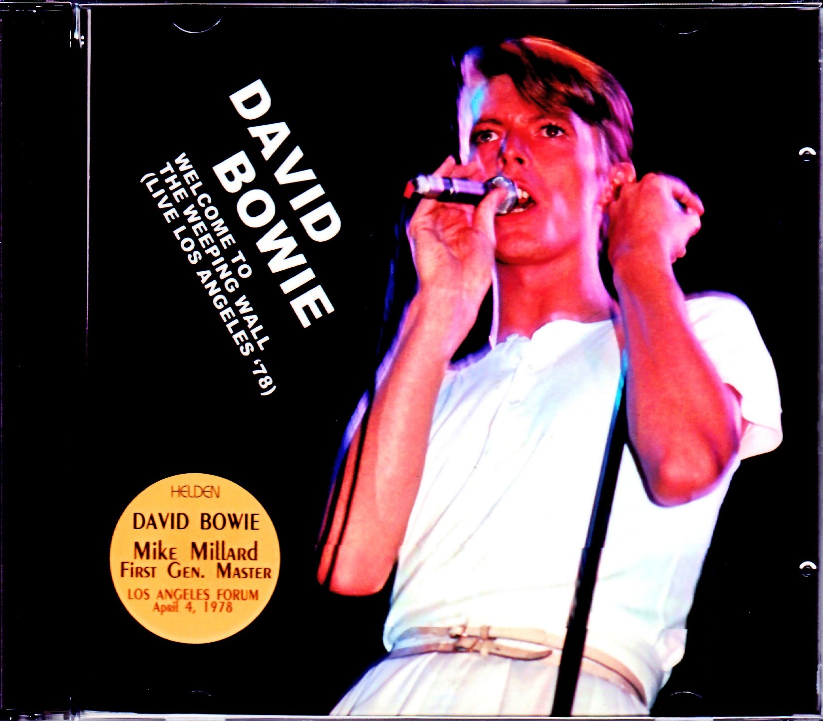 David Bowie デビッド・ボウイ/CA,USA 4.4.1978