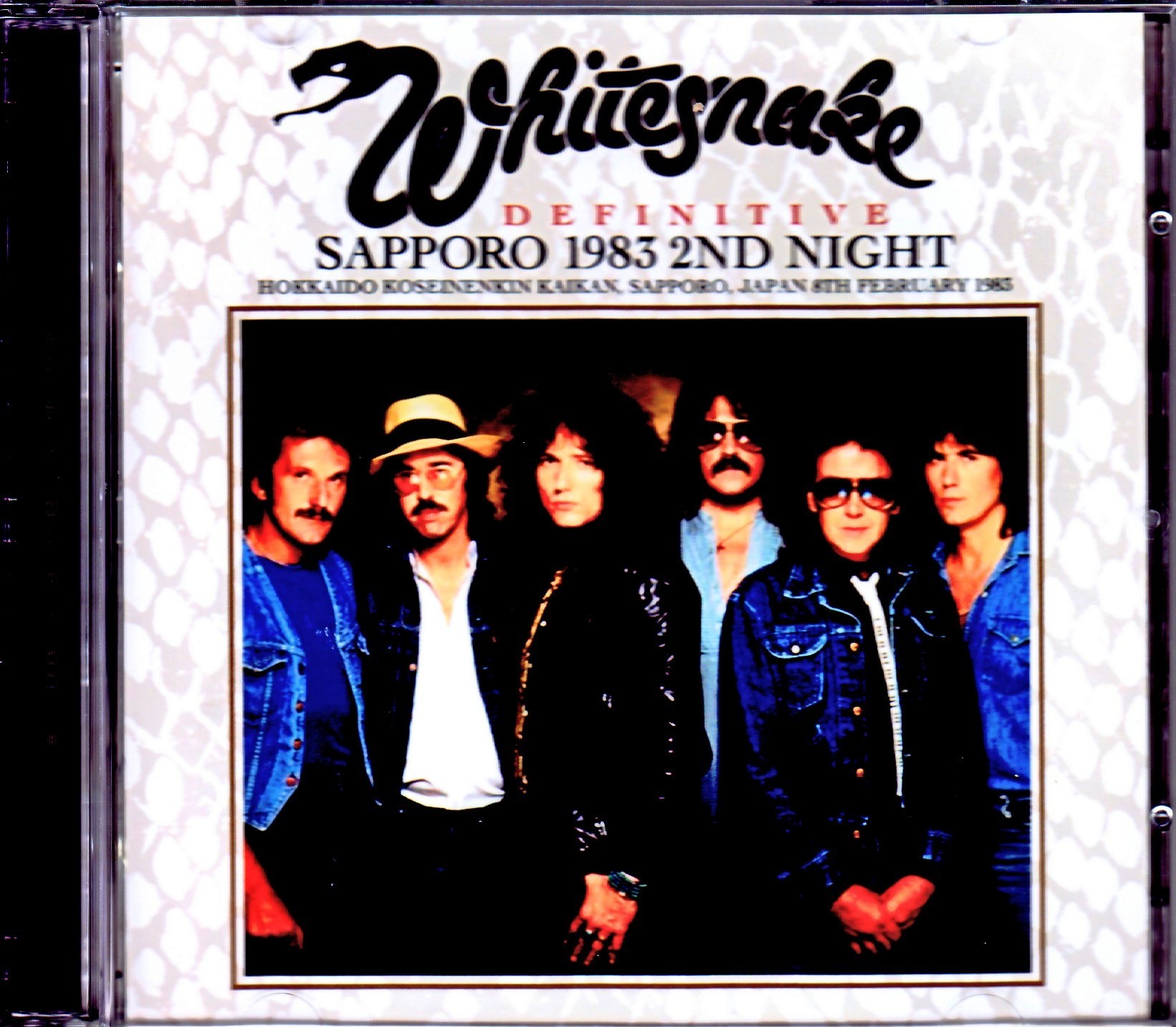 Whitesnake ホワイトスネイク/Sapporo,Japan 2.8.1983