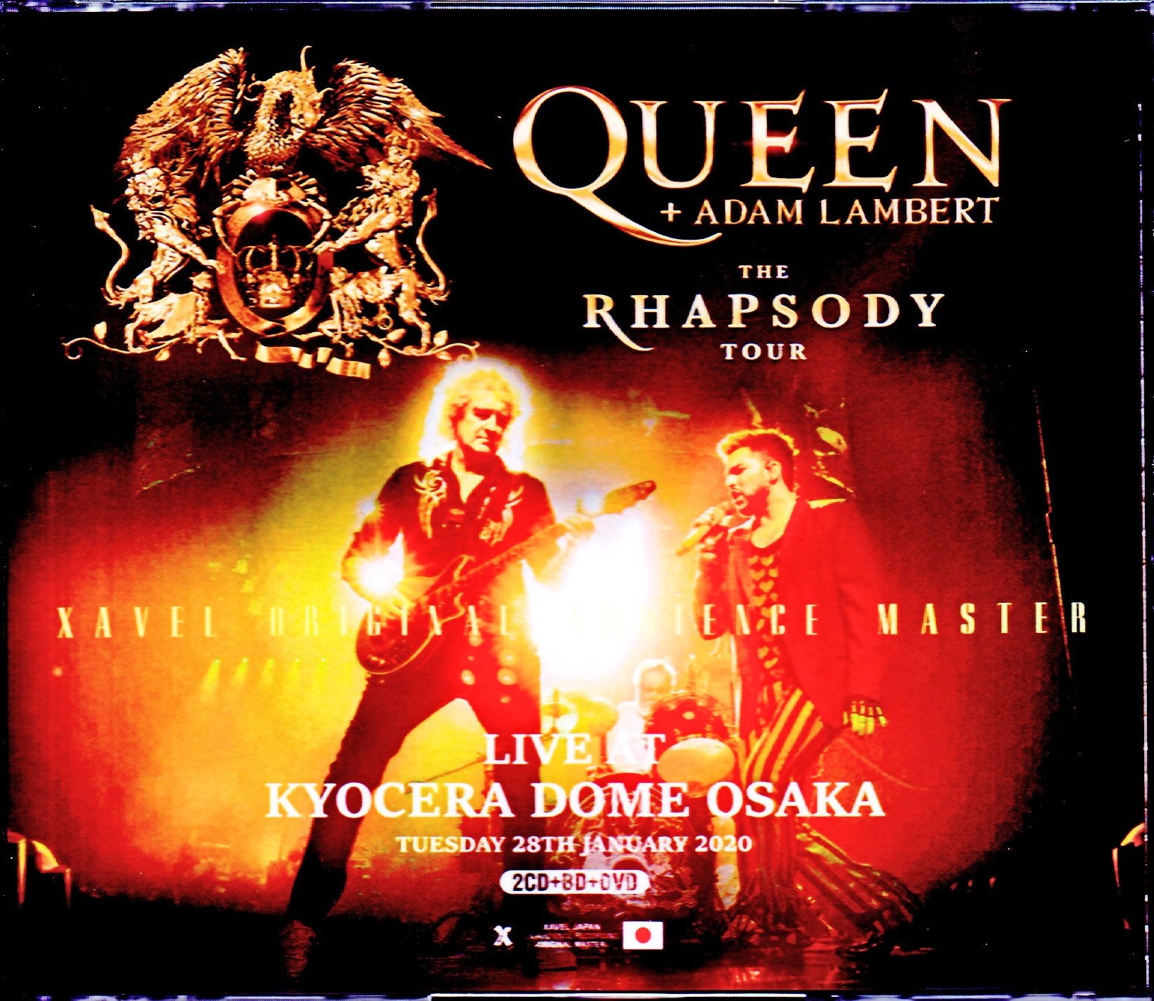 Queen,Adam Lambert クィーン アダム・ランバート/Osaka,Japan 2020 IEM Matrix S & V Version