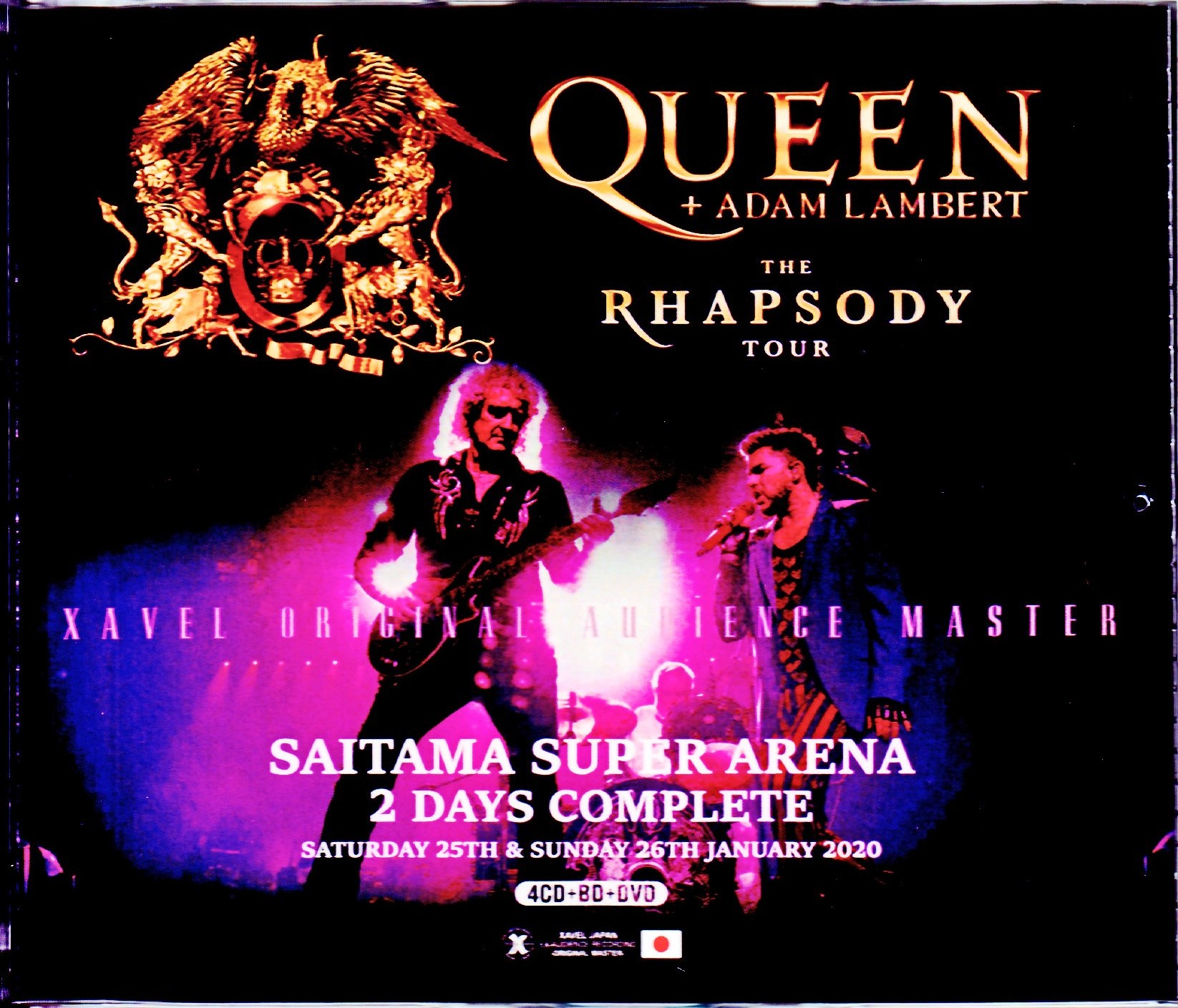 Queen,Adam Lambert クィーン アダム・ランバート/Saitama,Japan 2020 2Days  IEM Matrix S & V Version