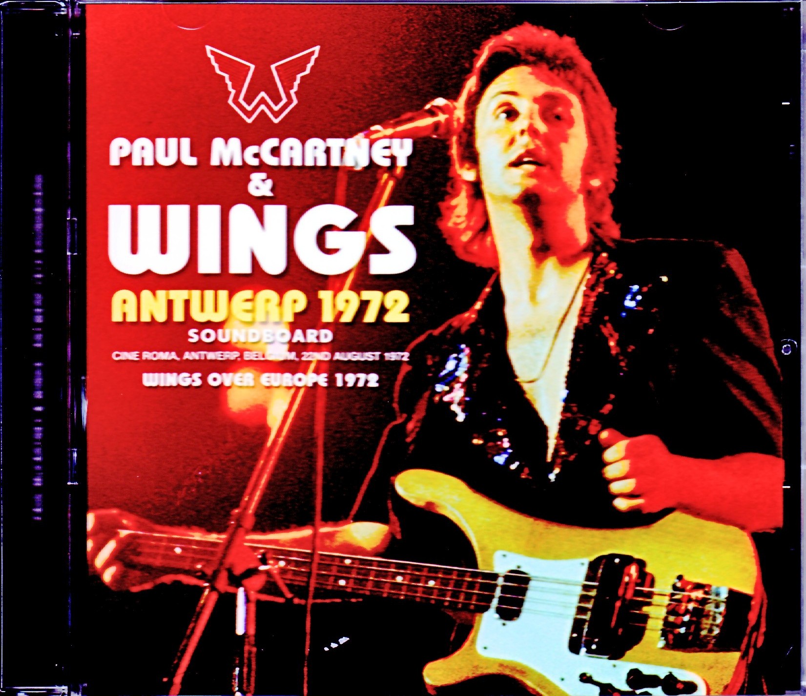Paul McCartney,Wings ポール・マッカートニー ウイングス/Belgium 1972 Update