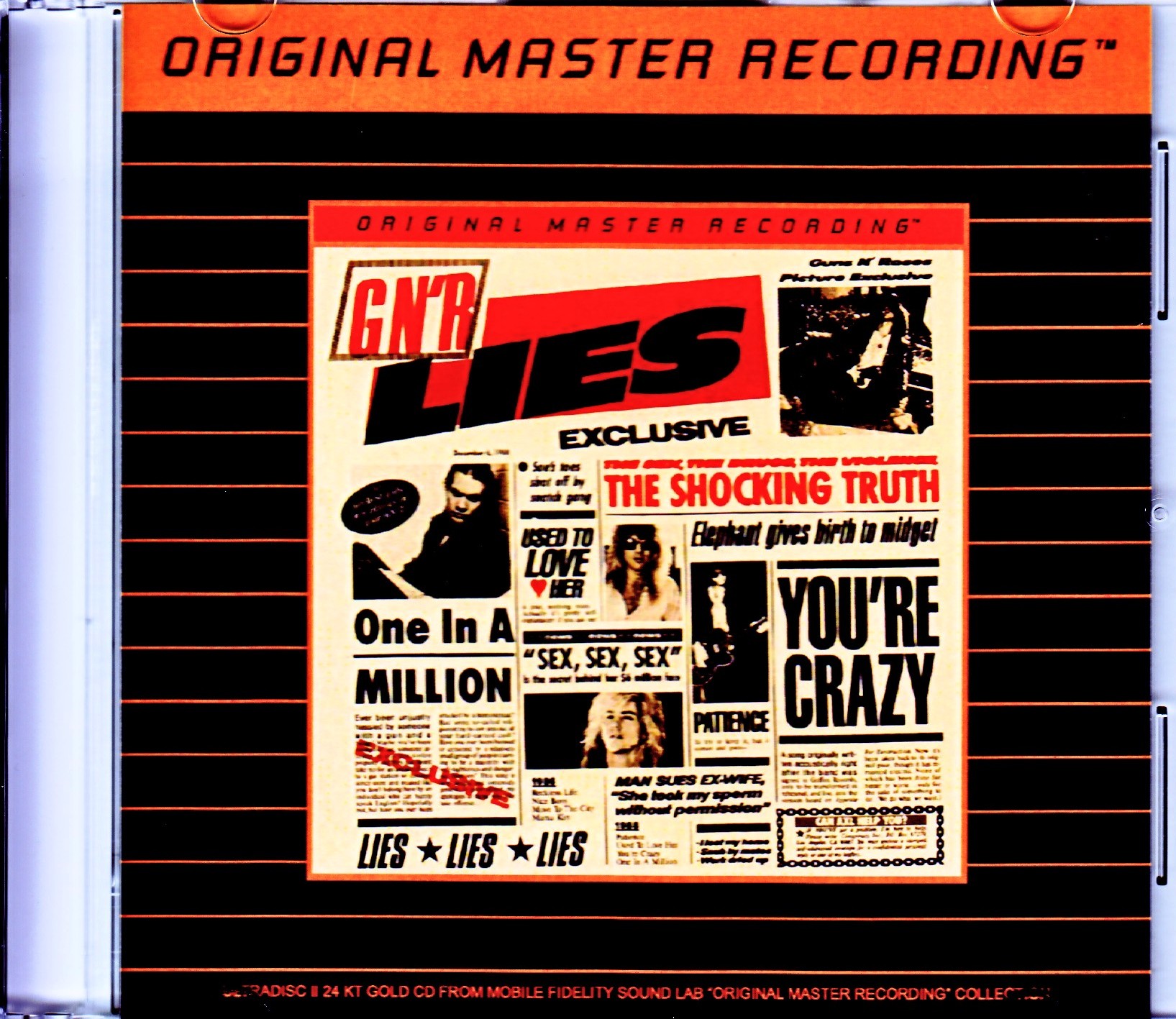 Guns N' Roses ガンズ・アンド・ローゼス/GN'R Lies US Original Mobile Fidelity Sound Lab