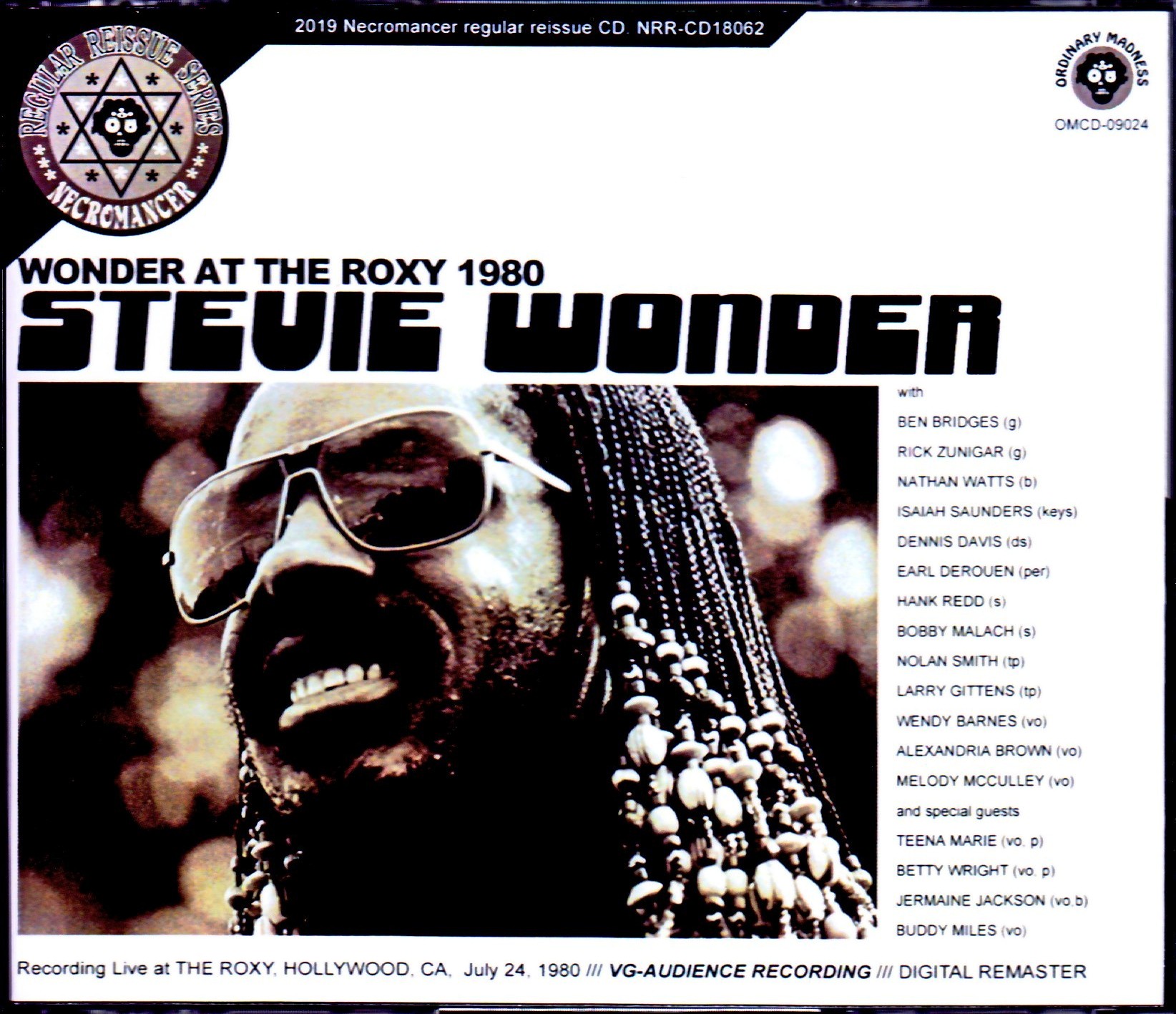 Stevie Wonder スティーヴィー・ワンダー/CA,USA 1980