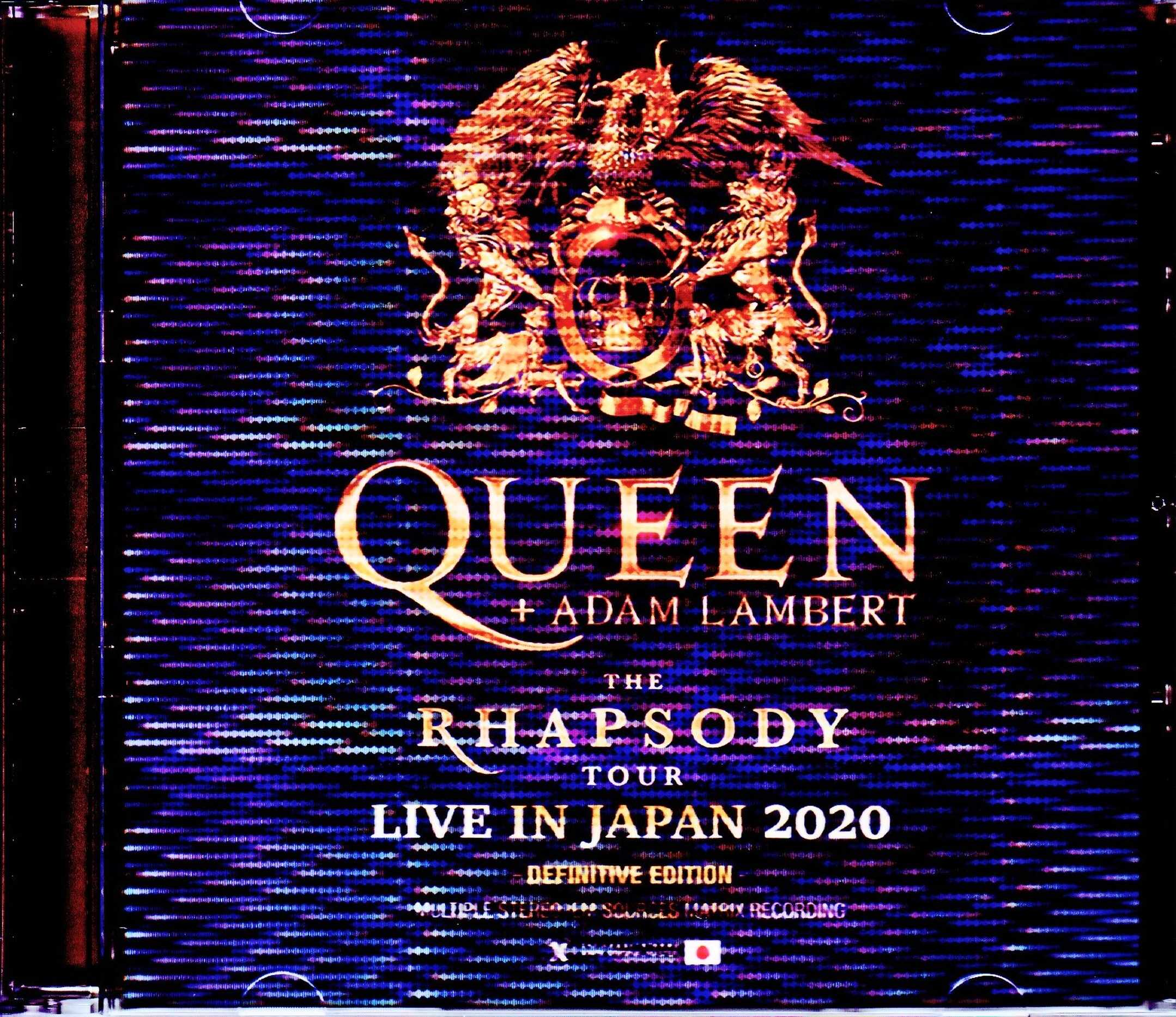 Queen,Adam Lambert クィーン アダム・ランバート/Osaka,Japan 2020 IEM Matrix Version