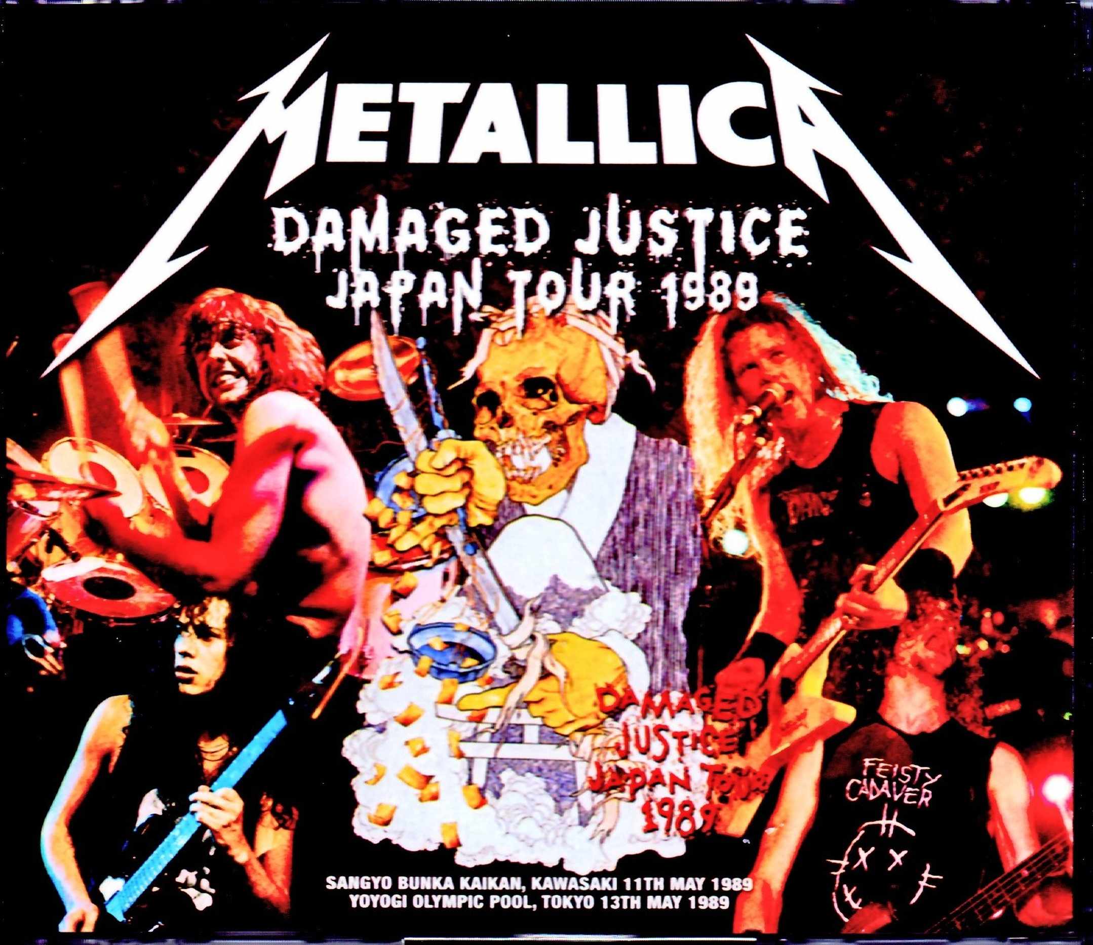 Metallica メタリカ/Kanagawa,Japan 1989 & more