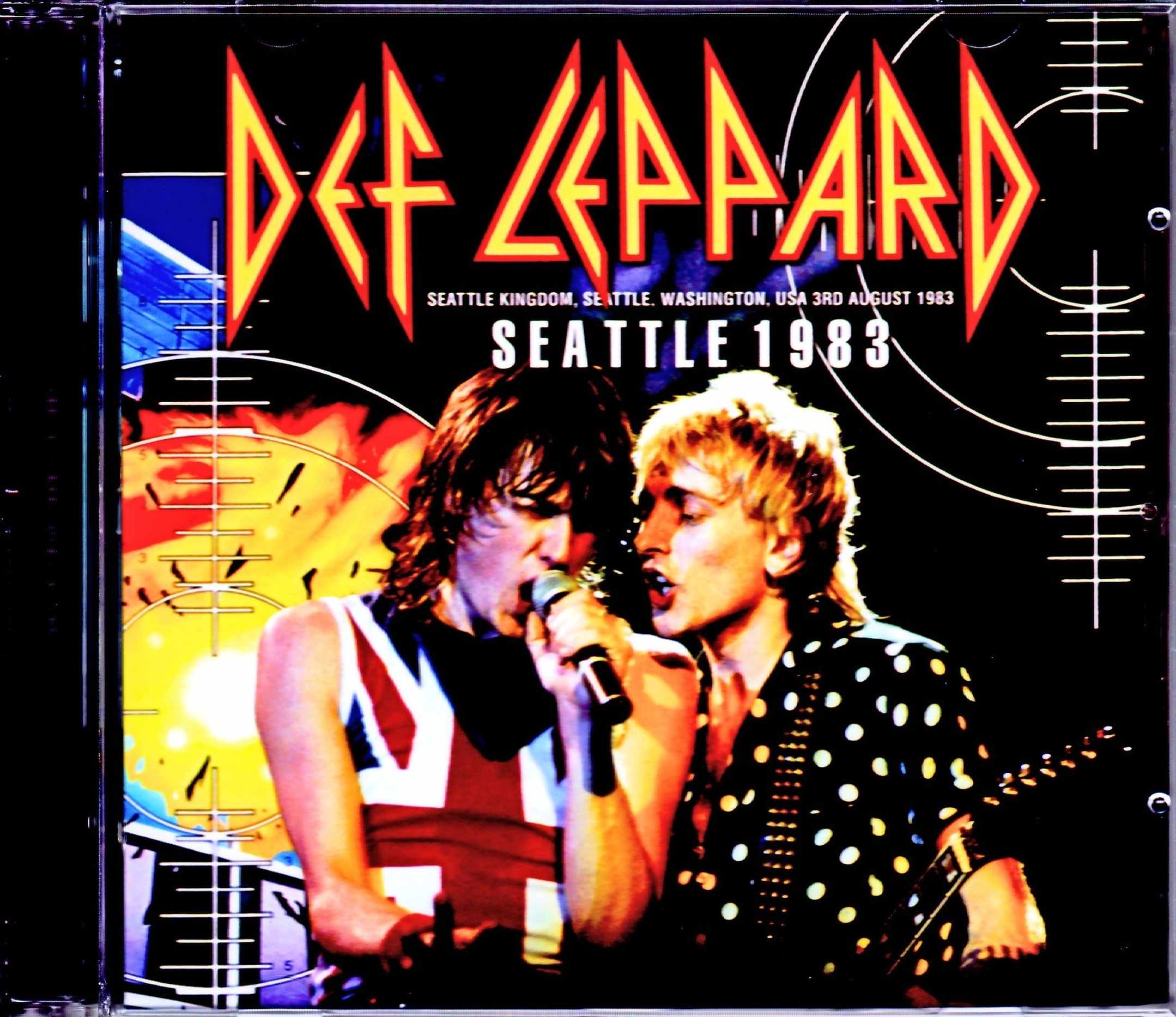 Def Leppard デフ・レパード/WA,USA 1983 Upgrade &  Pyromania Original US Mobile Fidelity
